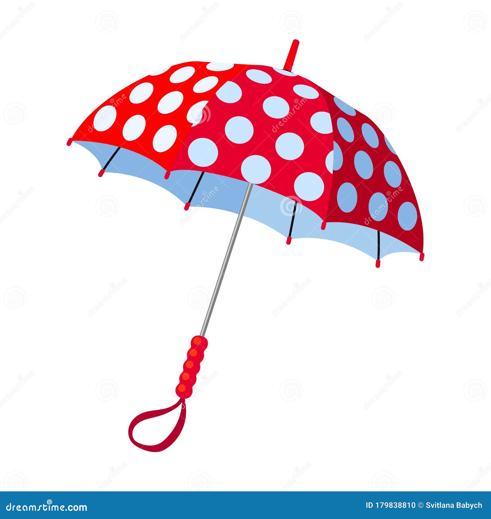 Umbrella Vector  Vector Icon Isolated on White Background  Umbrella. Stock Vector - Illustration of rain, isolated: 179838810