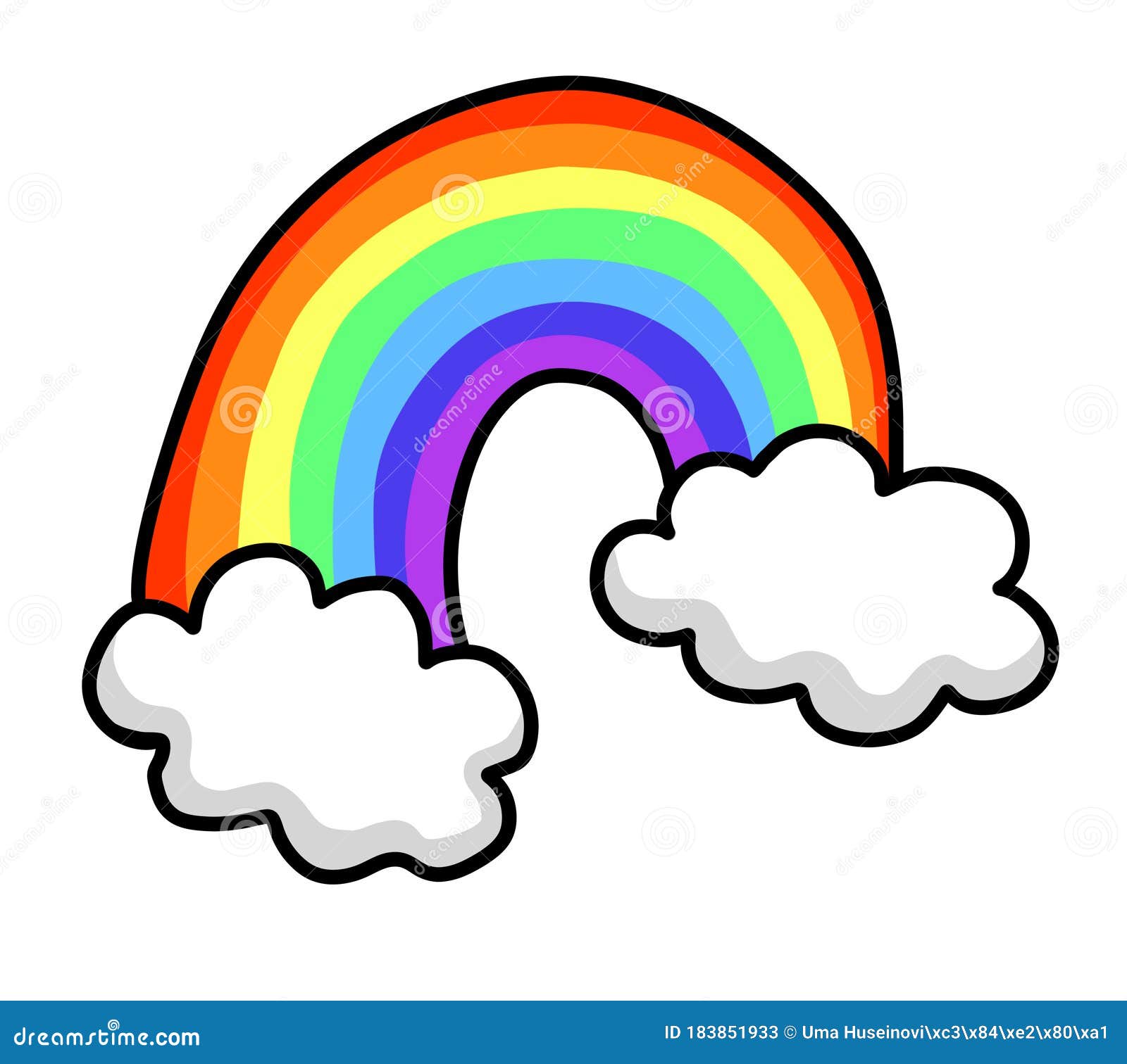 Un Arco Iris De Dibujos Animados Muy Hermoso Stock de ilustración - Ilustración de junio, fairytale: 183851933 Un Arco Iris De Dibujos Animados Muy Hermoso Stock de ilustración - Ilustración de junio, fairytale: 183851933