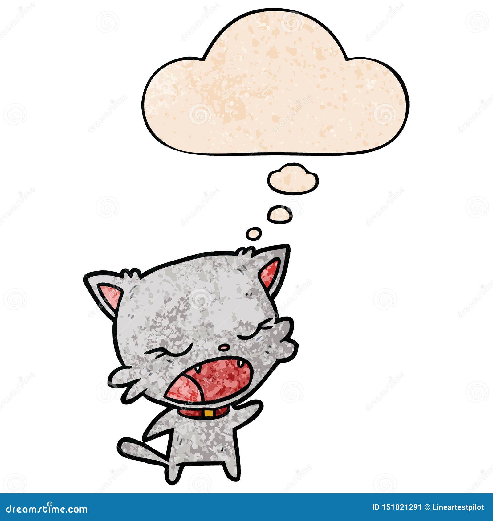 Un Chat De Dessin Anime Creatif Qui Parle Et Reflechit A La Bulle De La Texture Gronde Illustration De Vecteur Illustration Du Bulle Ballon Un Chat De Dessin Anime Creatif Qui Parle Et Reflechit A La Bulle De La Texture Gronde Illustration De Vecteur Illustration Du Bulle Ballon