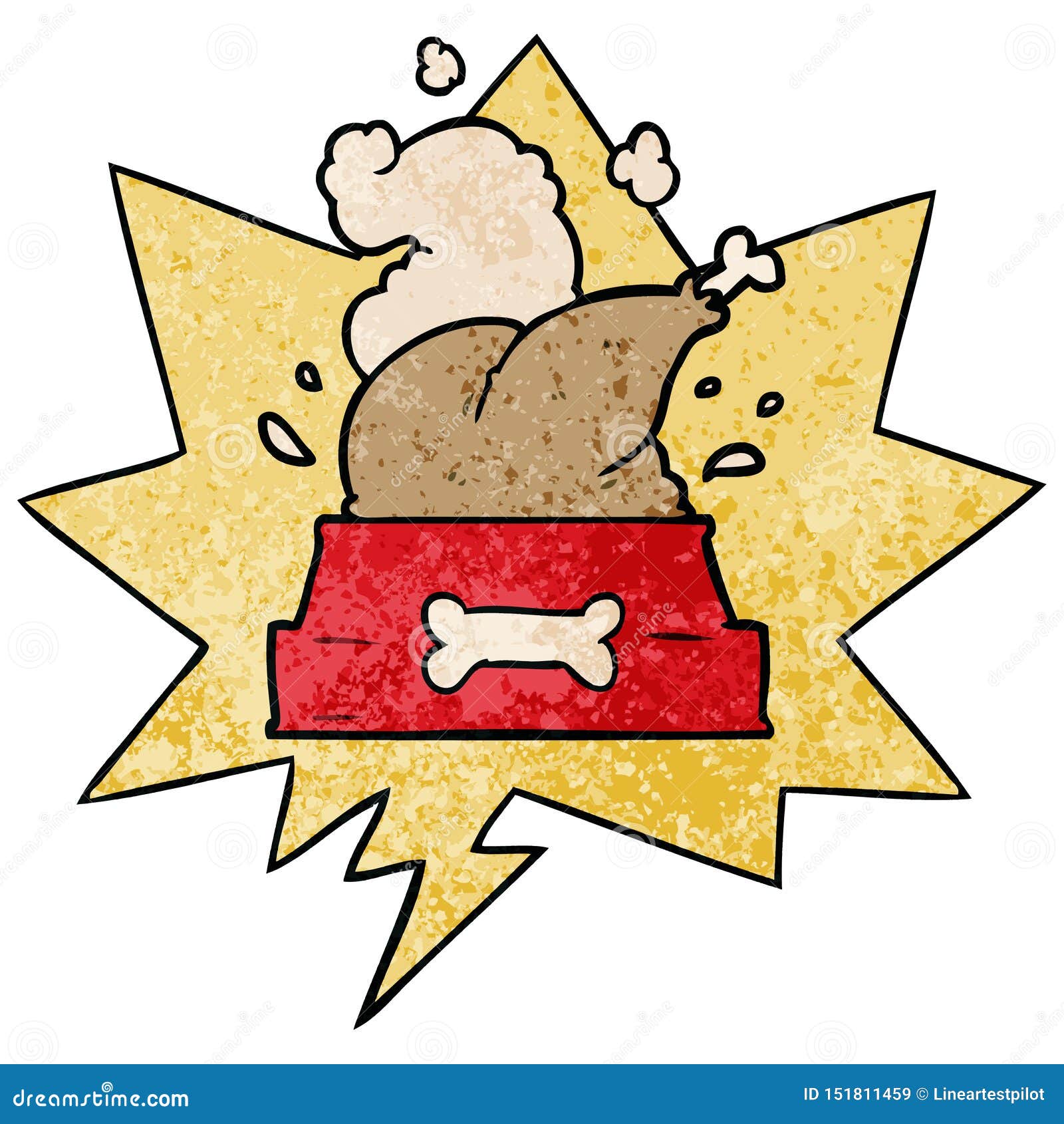Un Creativo Dibujo Animado De Pavo Cocinado Entero Apiñado En Un Bol De Perros Para Una Feliz Cachorro De Navidad Y Burbuja Del H Ilustración del Vector - Ilustración de globo, textura: Un Creativo Dibujo Animado De Pavo Cocinado Entero Apiñado En Un Bol De Perros Para Una Feliz Cachorro De Navidad Y Burbuja Del H Ilustración del Vector - Ilustración de globo, textura: