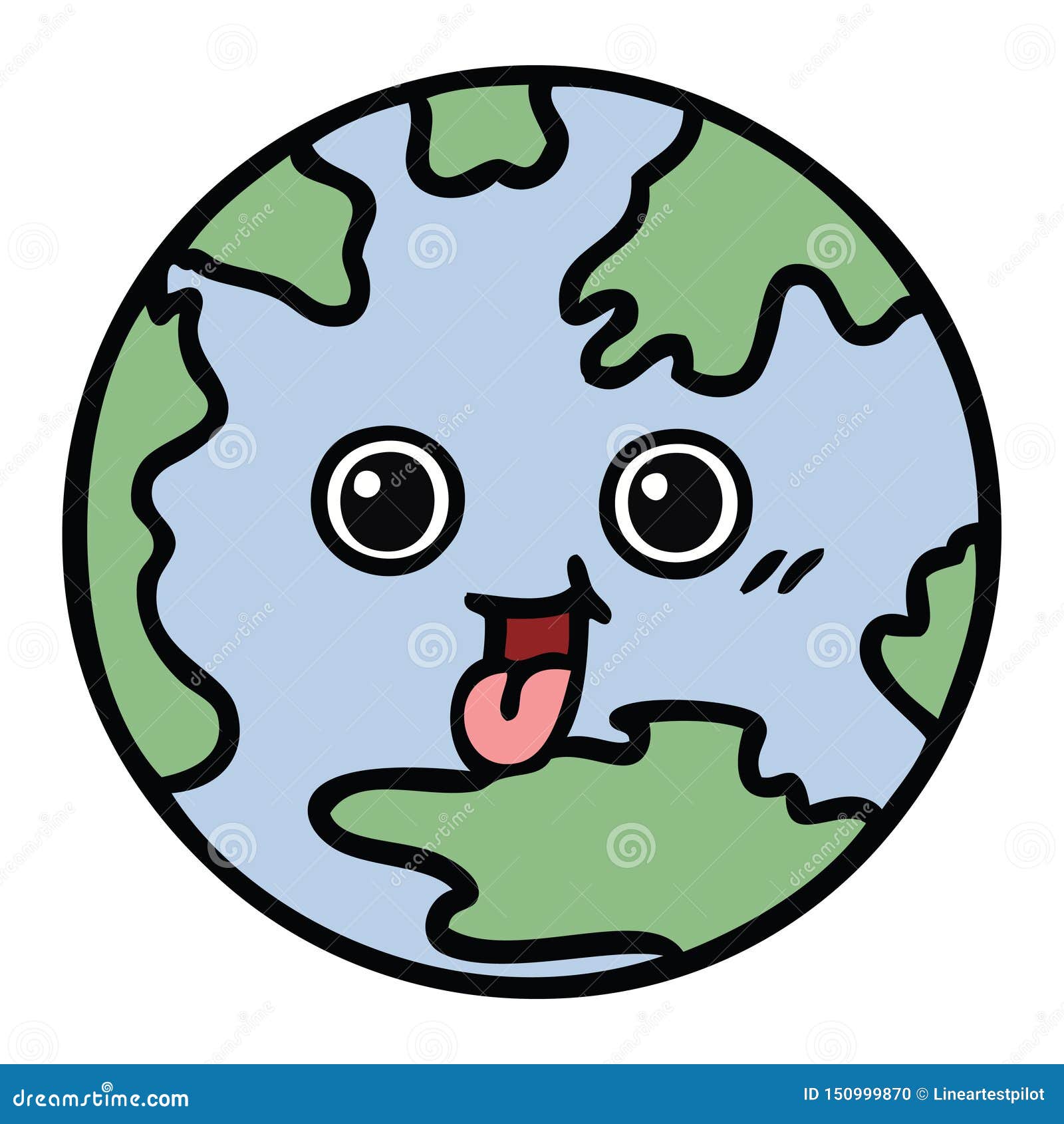 Un Creativo Planeta Tierra De Dibujos Animados Ilustración del Vector - Ilustración de freehand, acortar: 150999870 Un Creativo Planeta Tierra De Dibujos Animados Ilustración del Vector - Ilustración de freehand, acortar: 150999870