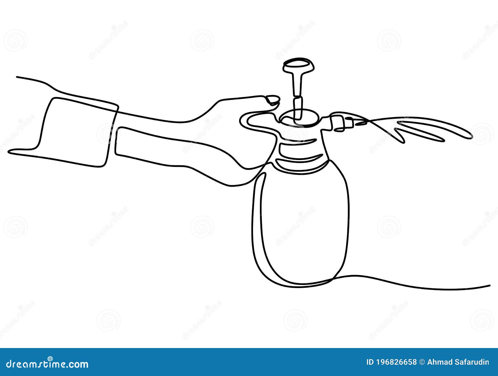 Un Dessin Au Trait D'objet D'isolement De Vecteur - Microscope