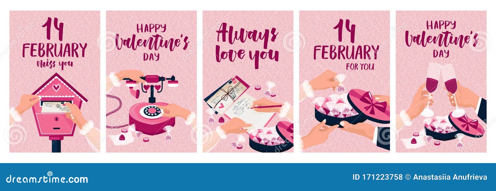 Un Gran Juego De Tarjetas Para San Valentín 14 De Febrero Ilustración del Vector - Ilustración de grande, concepto: 171223758 Un Gran Juego De Tarjetas Para San Valentín 14 De Febrero Ilustración del Vector - Ilustración de grande, concepto: 171223758