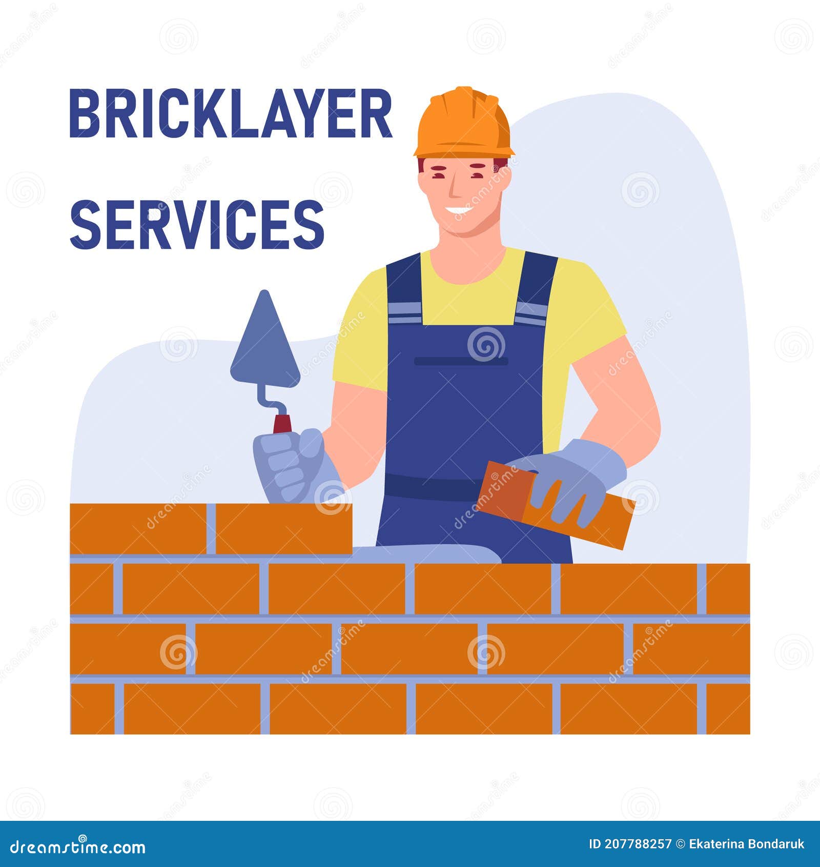 Un Hombre Albañil Uniformado Construye Un Muro. Servicios De Albañilería. Concepto Vectorial. Ilustración En Plano Stock de ilustración - Ilustración de casco, actividad: 207788257 Un Hombre Albañil Uniformado Construye Un Muro. Servicios De Albañilería. Concepto Vectorial. Ilustración En Plano Stock de ilustración - Ilustración de casco, actividad: 207788257