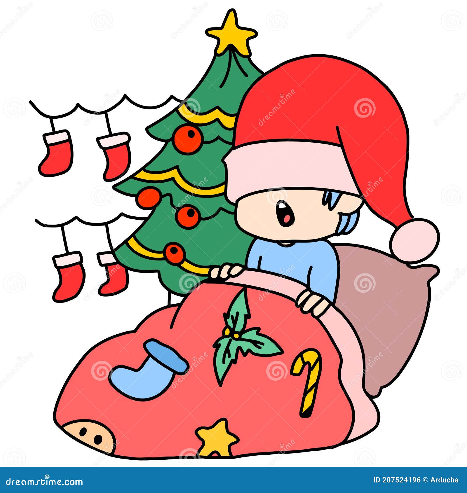Un Niño Pequeño Despertando En El Día De La Navidad Ilustración del Vector - Ilustración de cabrito, feliz: 207524196 Un Niño Pequeño Despertando En El Día De La Navidad Ilustración del Vector - Ilustración de cabrito, feliz: 207524196