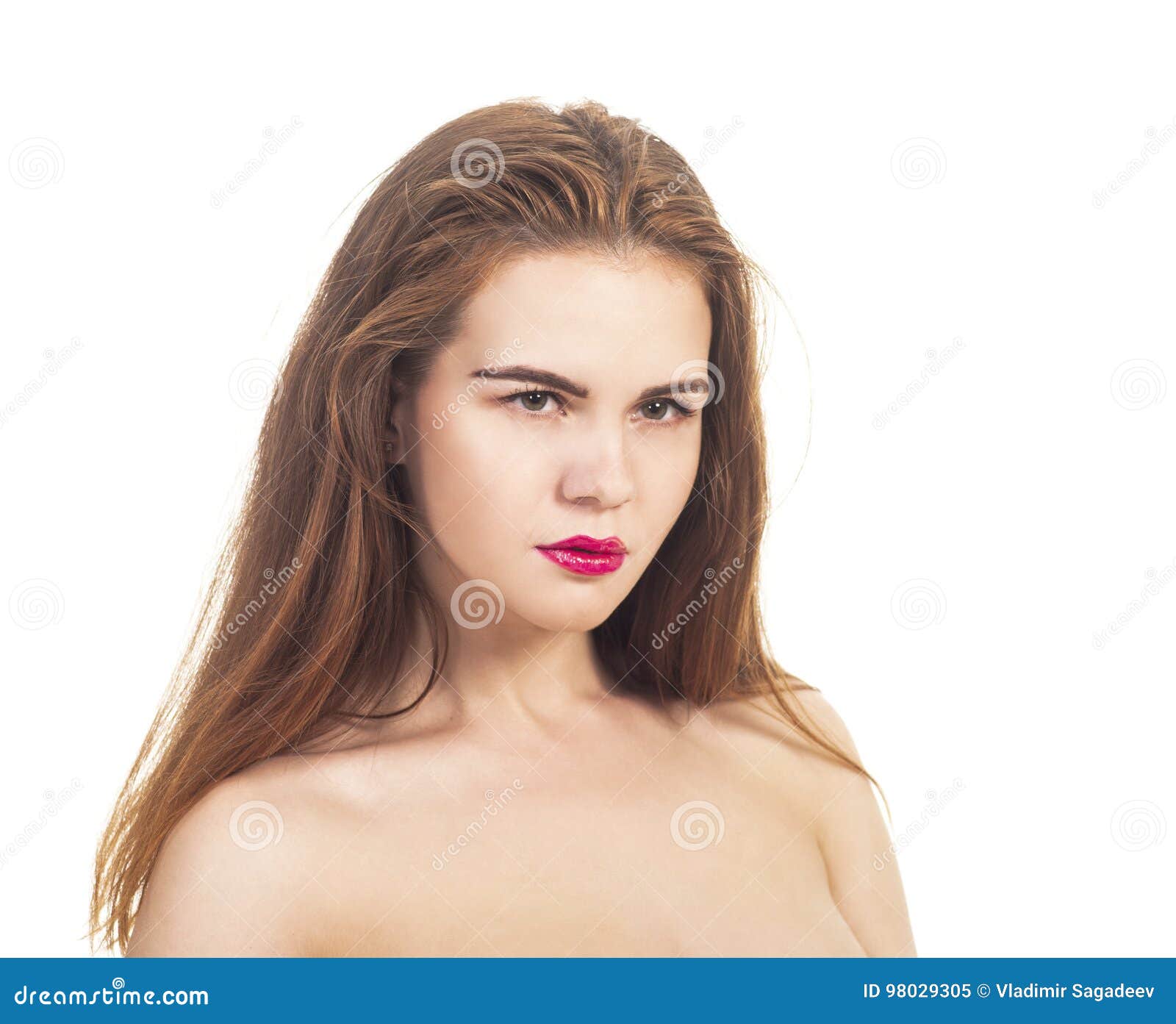 una ragazza nuda foto