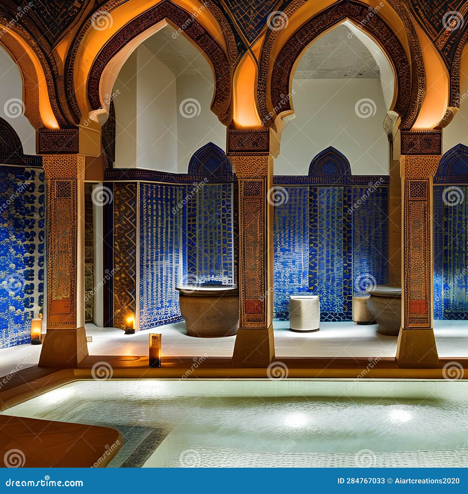 Poser de la mosaïque dans son hammam : traditionnel et élégant