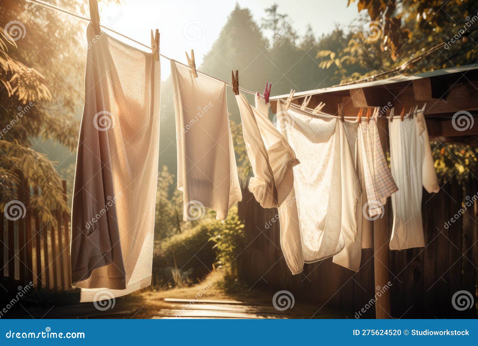 https://thumbs.dreamstime.com/z/un-tendedero-con-s%C3%A1banas-reci%C3%A9n-lavadas-y-toallas-colgando-del-sol-creado-ai-generativo-275624520.jpg