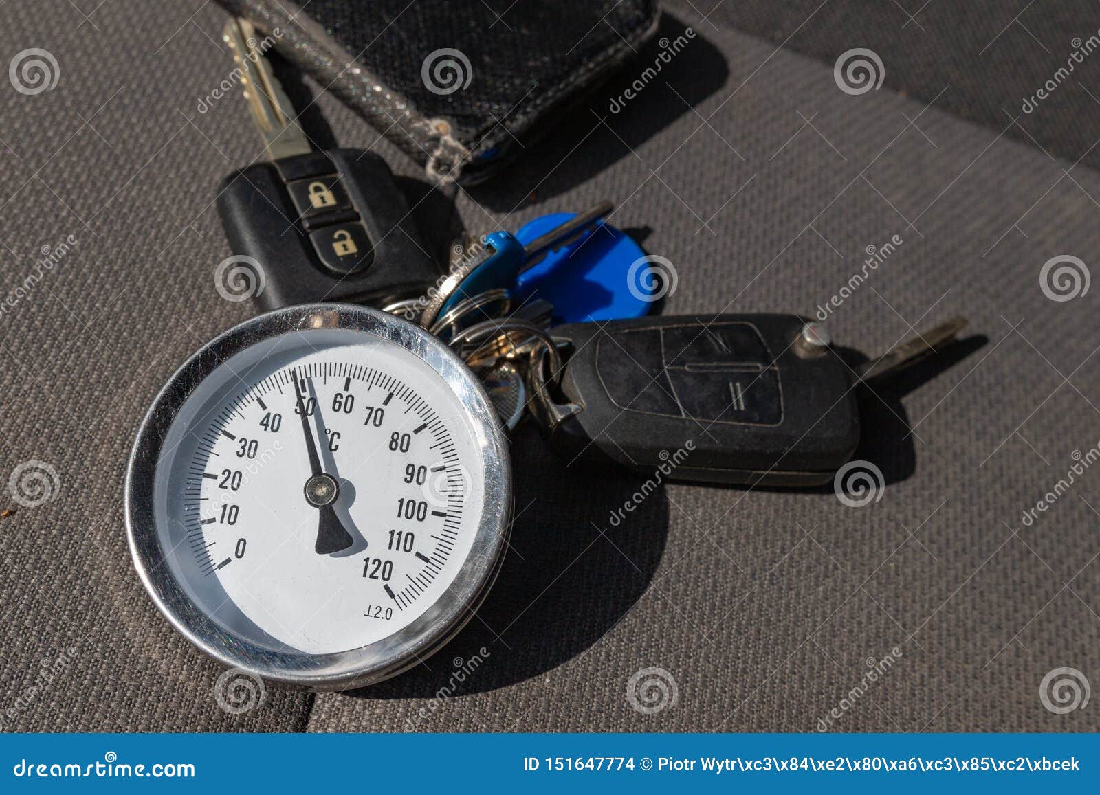 Thermometre voiture