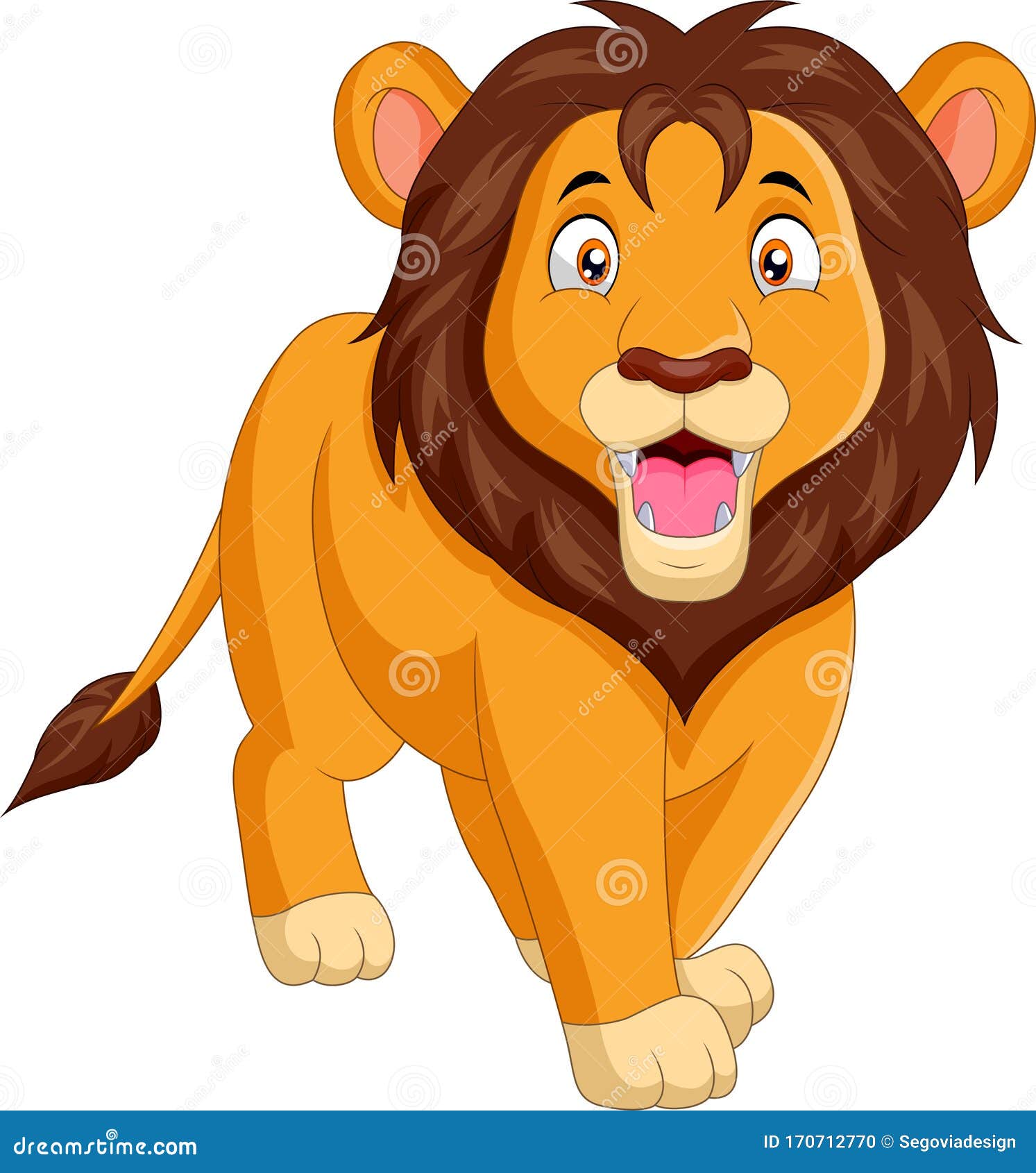 Un Tierno León De Dibujos Animados Rugiendo Ilustración del Vector - Ilustración de salvaje, aislado: 170712770 Un Tierno León De Dibujos Animados Rugiendo Ilustración del Vector - Ilustración de salvaje, aislado: 170712770