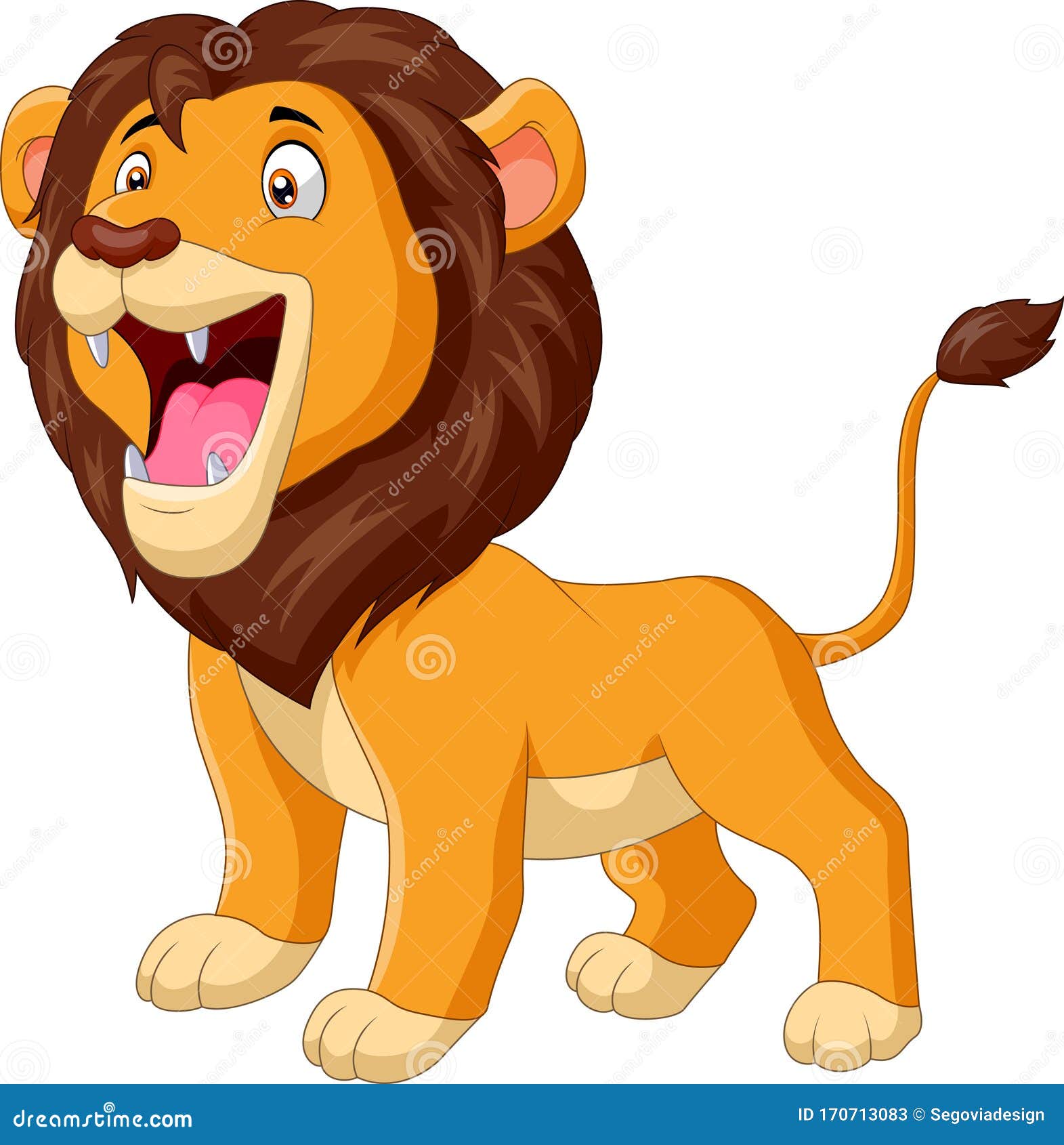 Un Tierno León De Dibujos Animados Rugiendo Ilustración del Vector - Ilustración de enojado, dientes: 170713083 Un Tierno León De Dibujos Animados Rugiendo Ilustración del Vector - Ilustración de enojado, dientes: 170713083