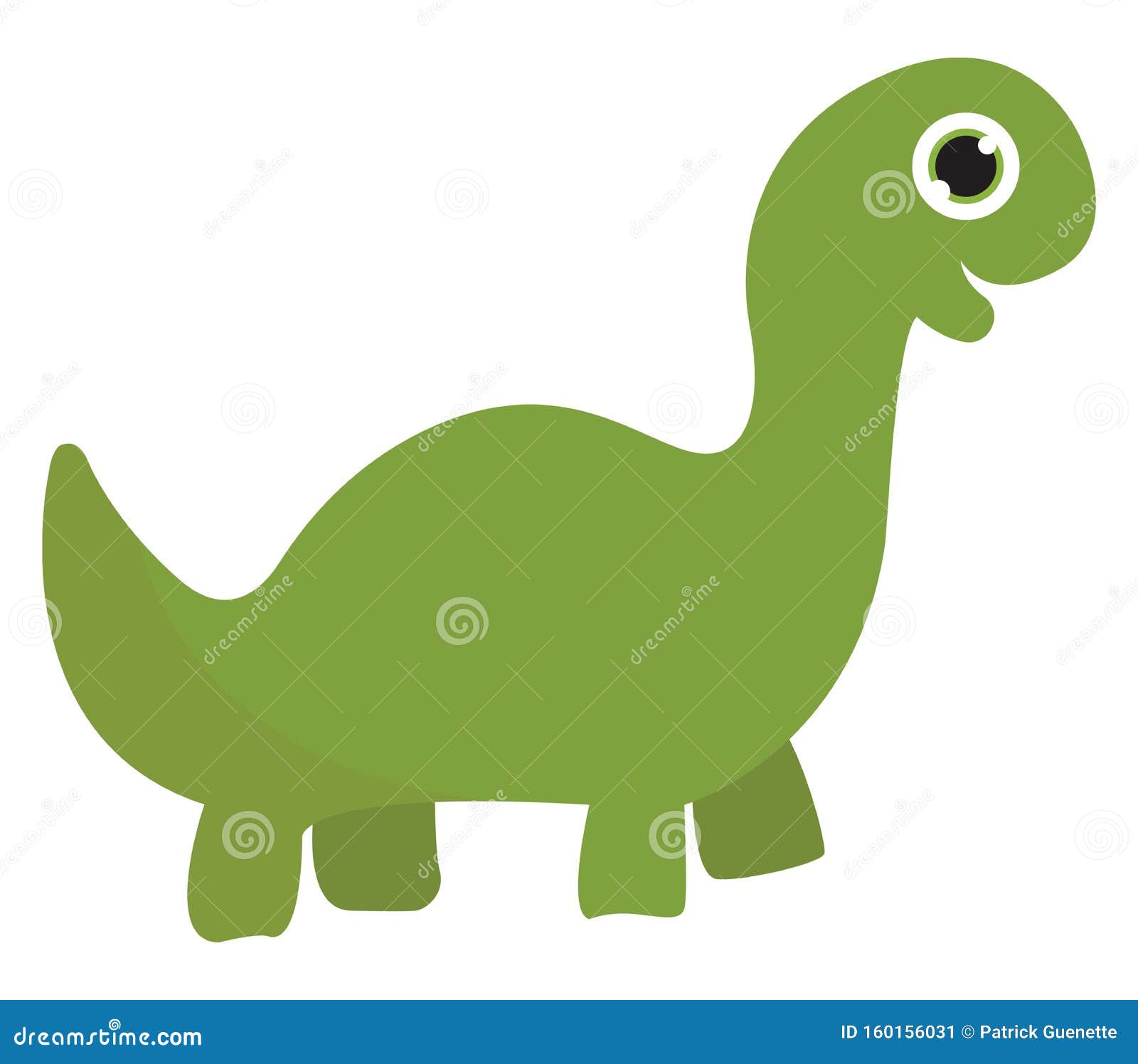 Un Vector De Dinosaurio Verde O Una IlustraciÃ³n De Color Ilustración del  Vector - Ilustración de horror, despredador: 160156031