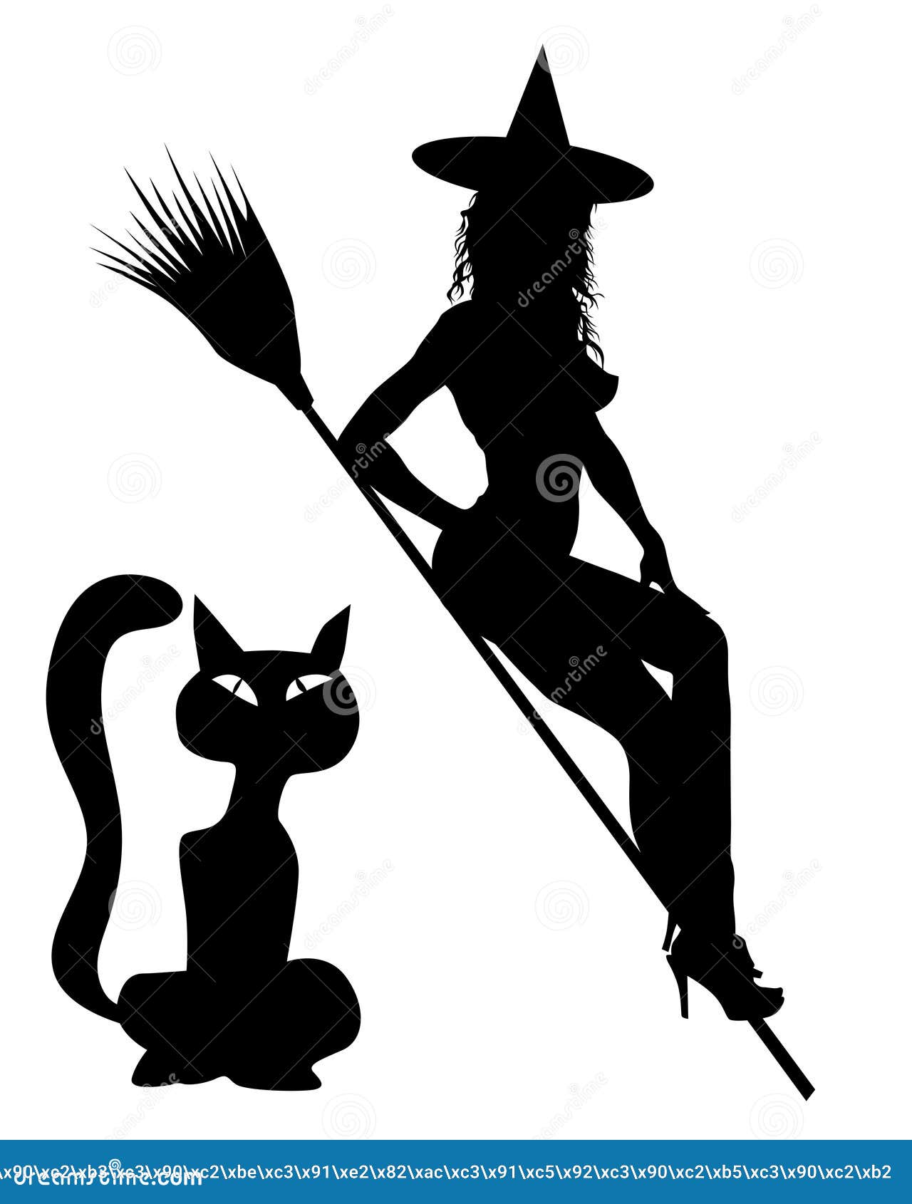 Una bruja en Halloween ilustración del vector. Ilustración de sibila - 161795617 Una bruja en Halloween ilustración del vector. Ilustración de sibila - 161795617