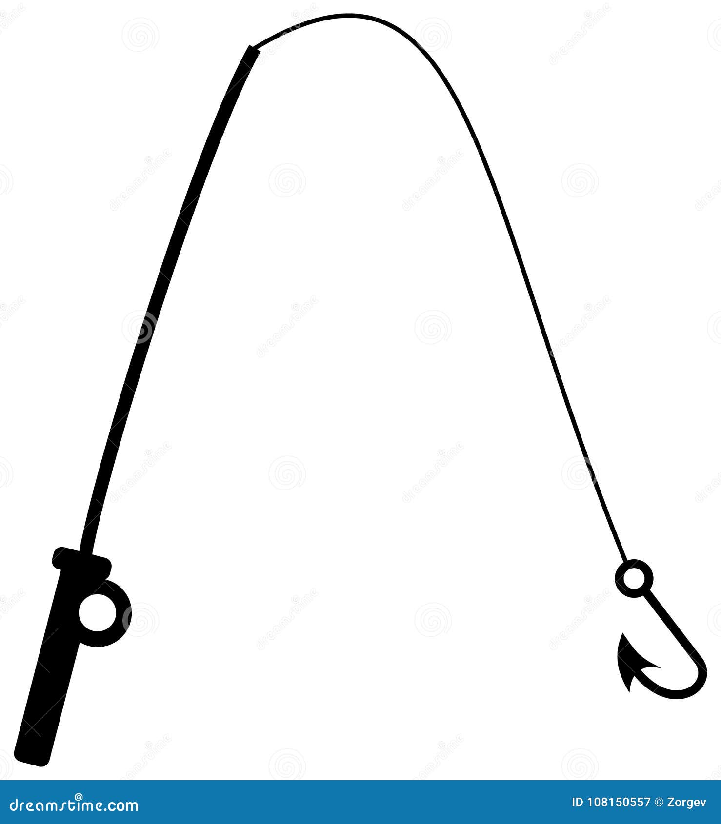 Una Caña De Pescar En Sombra Stock de ilustración - Ilustración de instrumento, poste: 108150557 Una Caña De Pescar En Sombra Stock de ilustración - Ilustración de instrumento, poste: 108150557