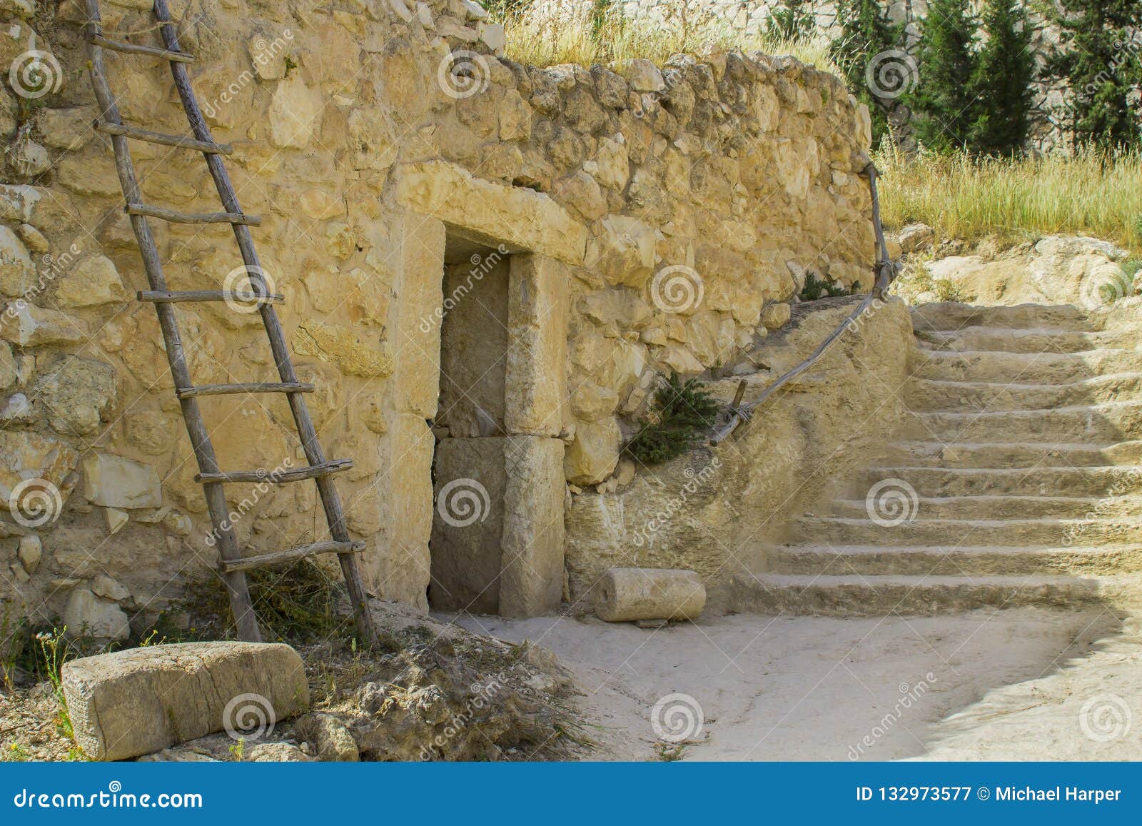 Una Casa De Piedra Del Estilo Retro En Nazareth Village Israel Imagen de  archivo - Imagen de viejo, santo: 132973577