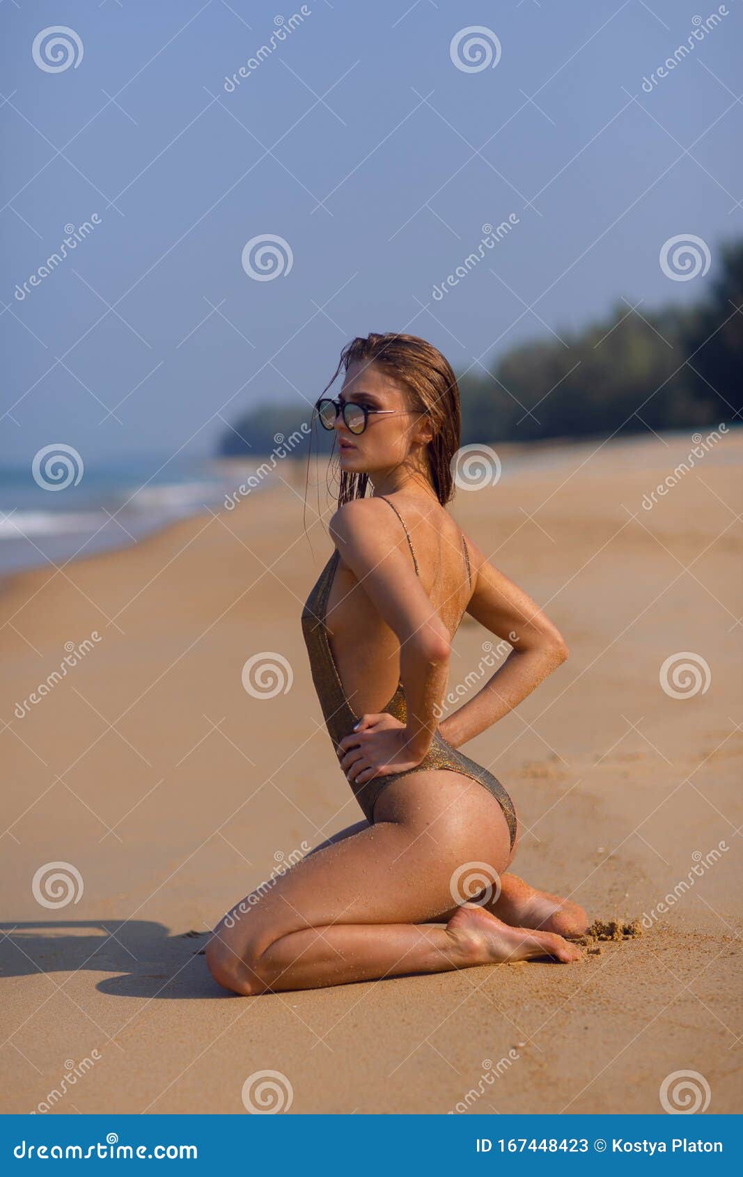 Chicas sexis en la playa