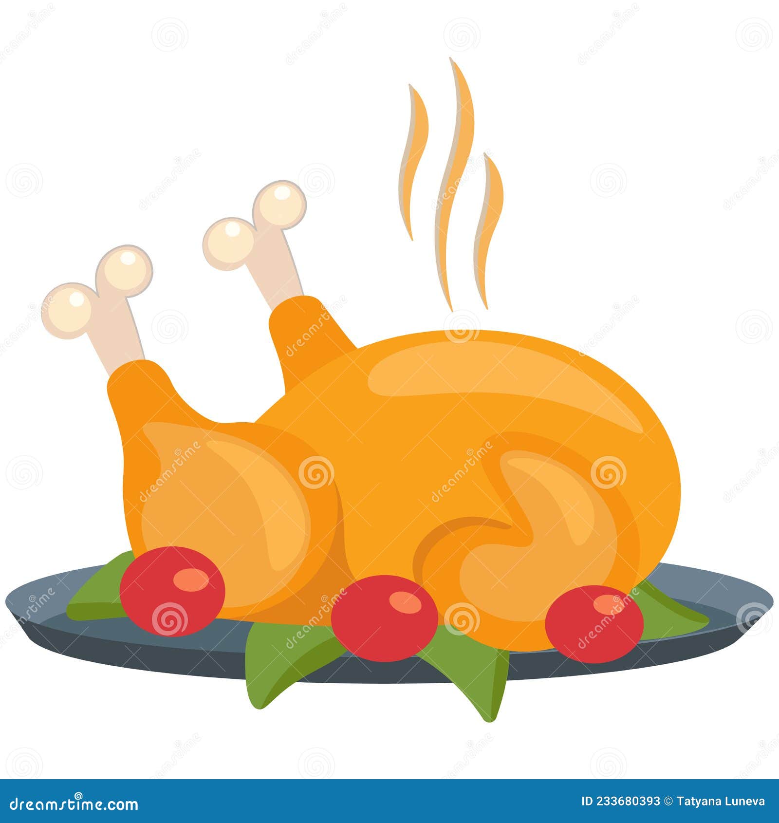 Una Deliciosa Cena Turquía Para Dar Gracias. Pancarta. Pollo Asado O Pavo Al Horno Con Frutas Y Hierbas Ilustración del Vector - Ilustración de vacaciones, plato: 233680393 Una Deliciosa Cena Turquía Para Dar Gracias. Pancarta. Pollo Asado O Pavo Al Horno Con Frutas Y Hierbas Ilustración del Vector - Ilustración de vacaciones, plato: 233680393