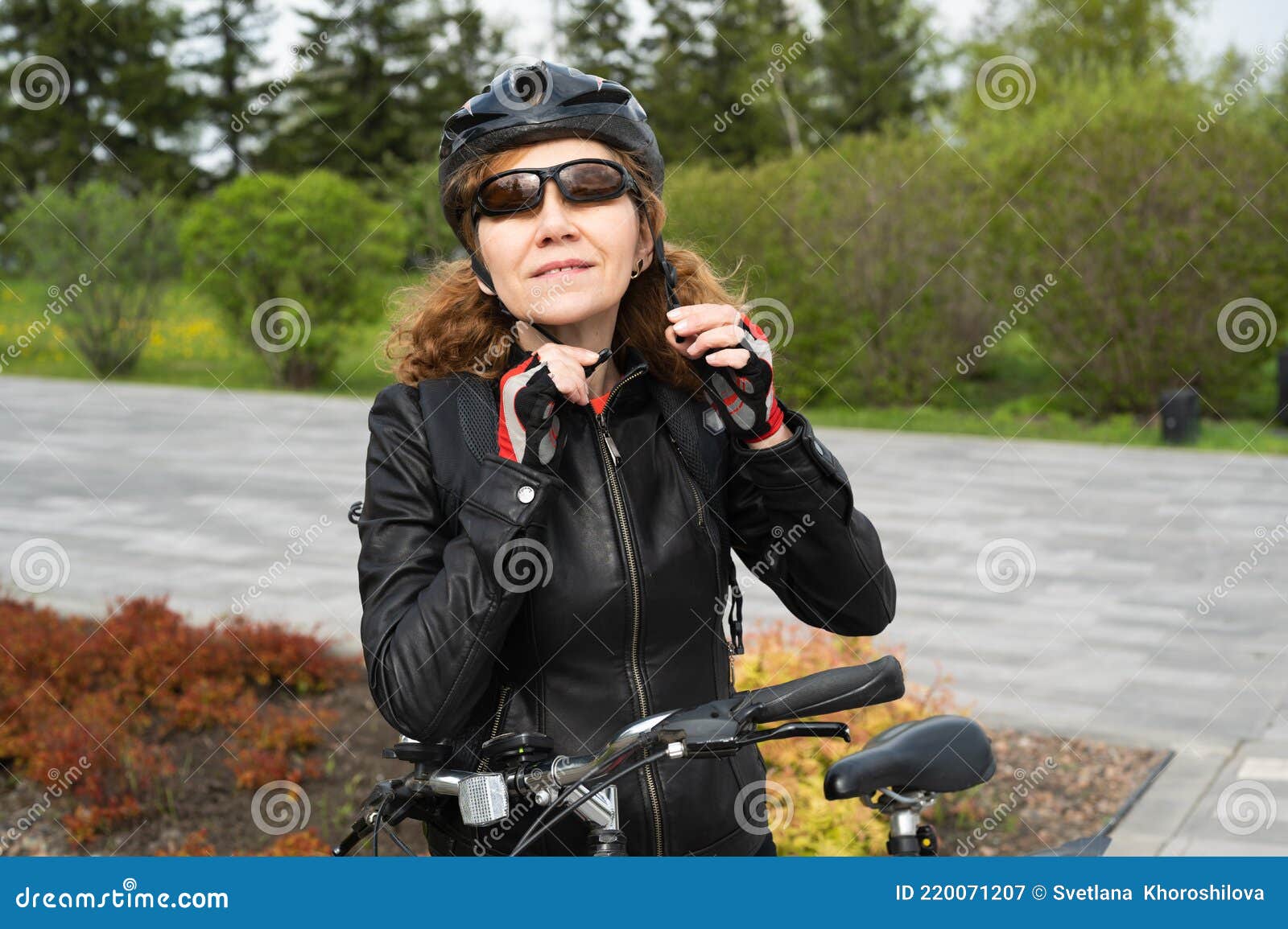 Casco de bicicleta para mujer 