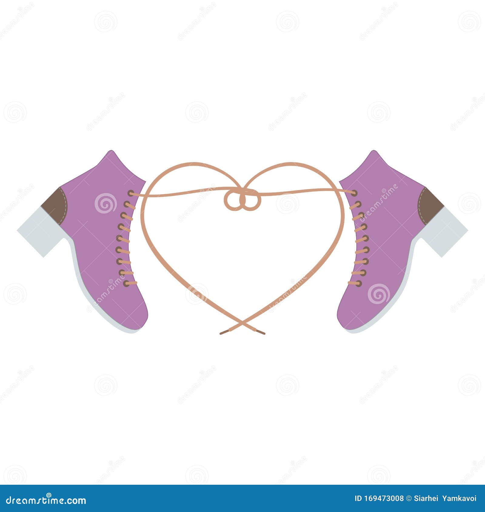 Una Pareja De Zapatos Con Cordones Enredados En Forma De Corazón Calzado De La Ciudad Zapatos Juveniles De Moda En La Ciudad Ilustración del Vector - Ilustración de rosa, entrelazar: 169473008 Una Pareja De Zapatos Con Cordones Enredados En Forma De Corazón Calzado De La Ciudad Zapatos Juveniles De Moda En La Ciudad Ilustración del Vector - Ilustración de rosa, entrelazar: 169473008