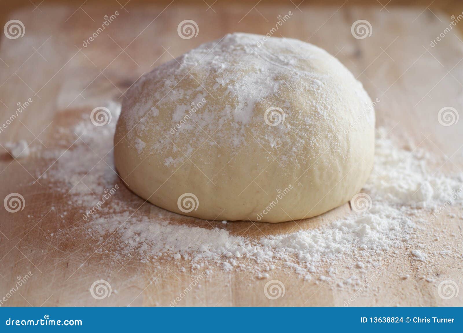 Unbaked Dough stock photo. Image of fresh, domestic, food 13638824