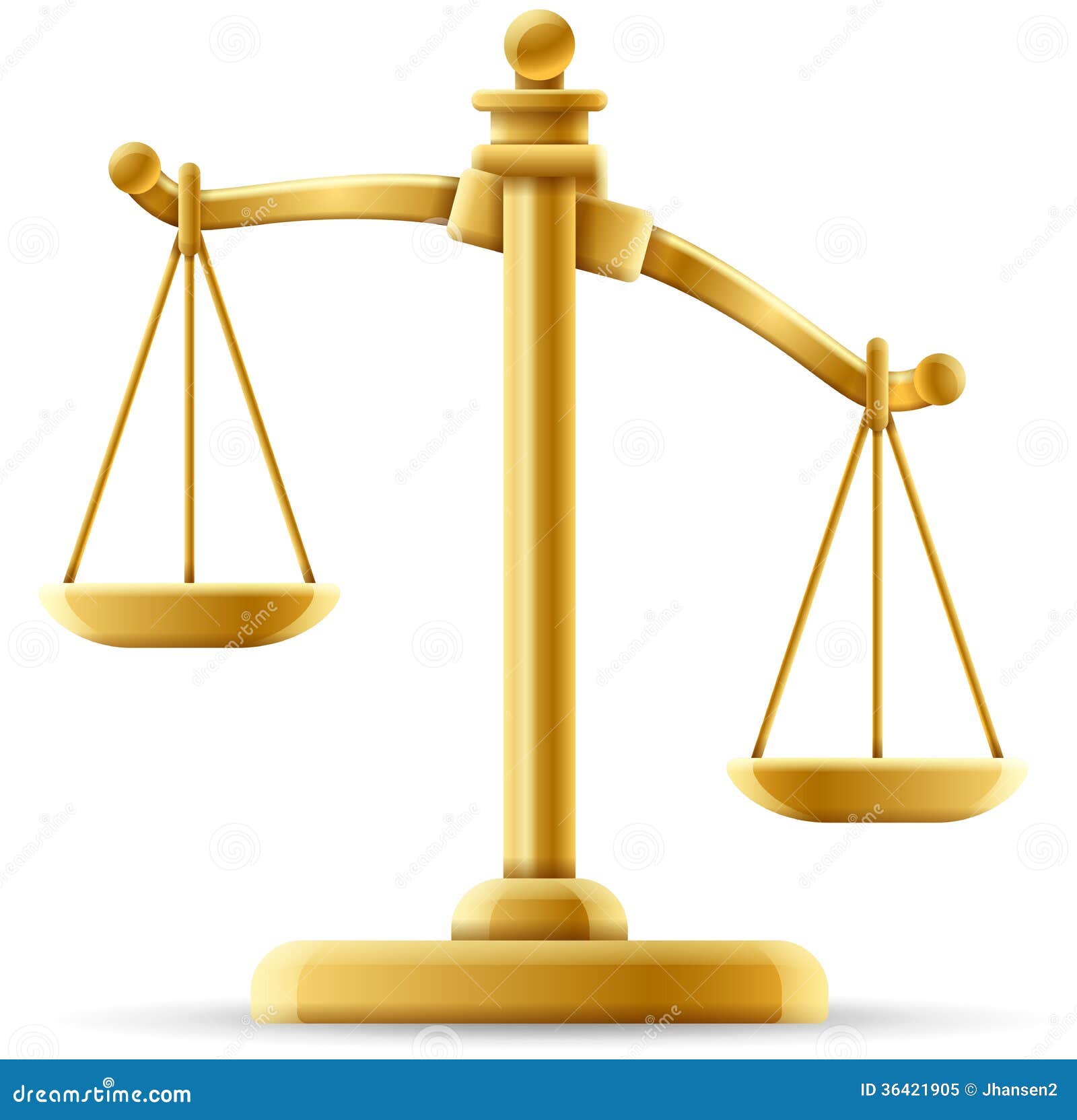 Justice Scale Vector Illustration Stock Illustration - Download