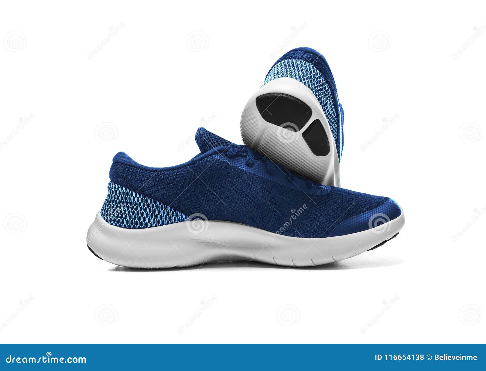 Sport Shoes Isolated on White Background Stock Photo - Image of colour ...
