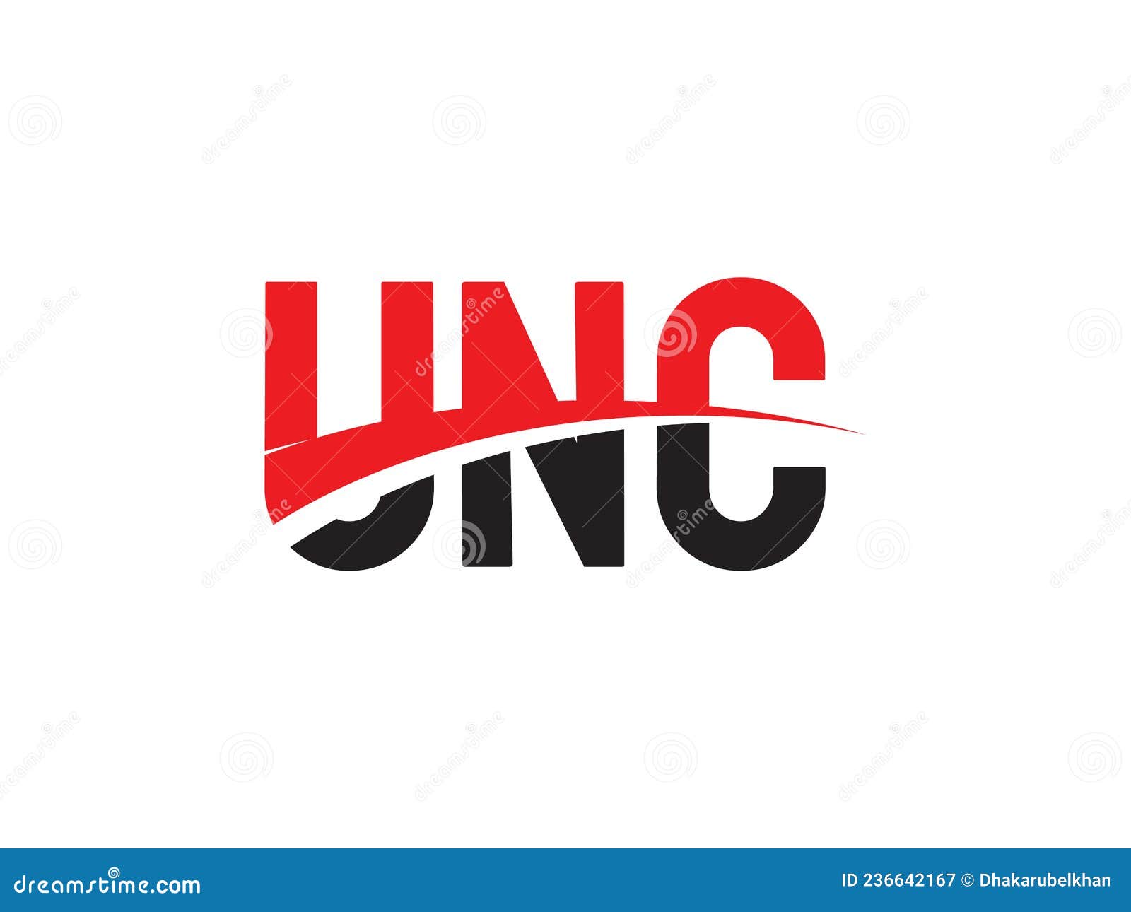 unc letter initial logo   