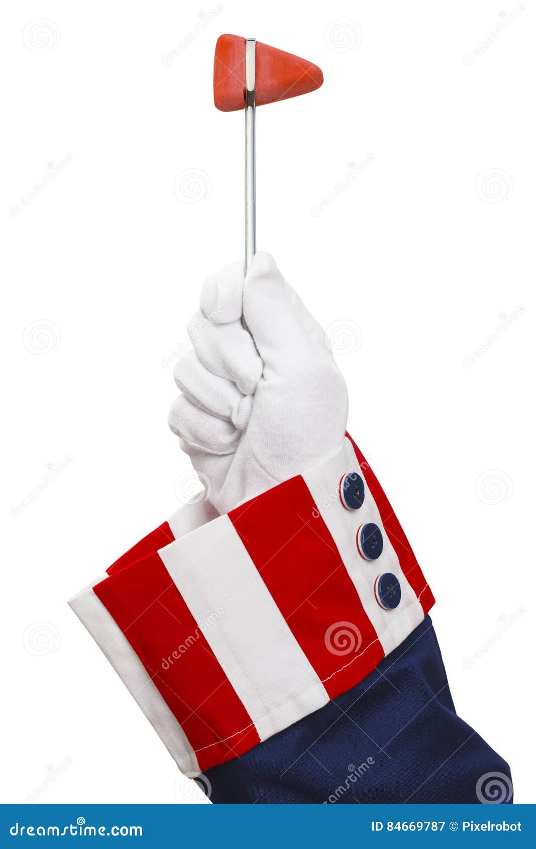 Uncle Sam Reflex Hammer stock image. Image of reflexology 84669787