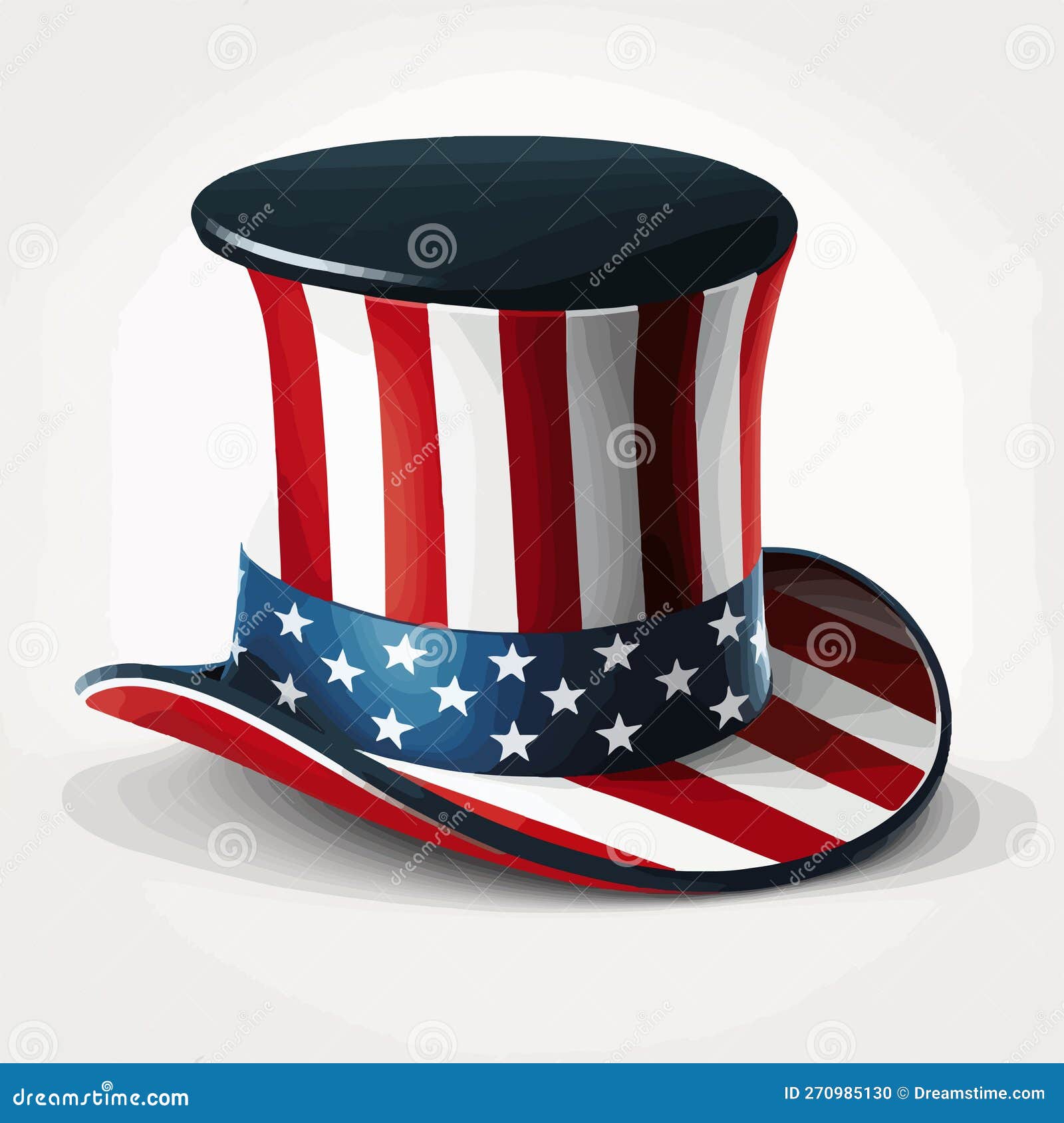 America usa stars and stripes flag stylized Vector Image