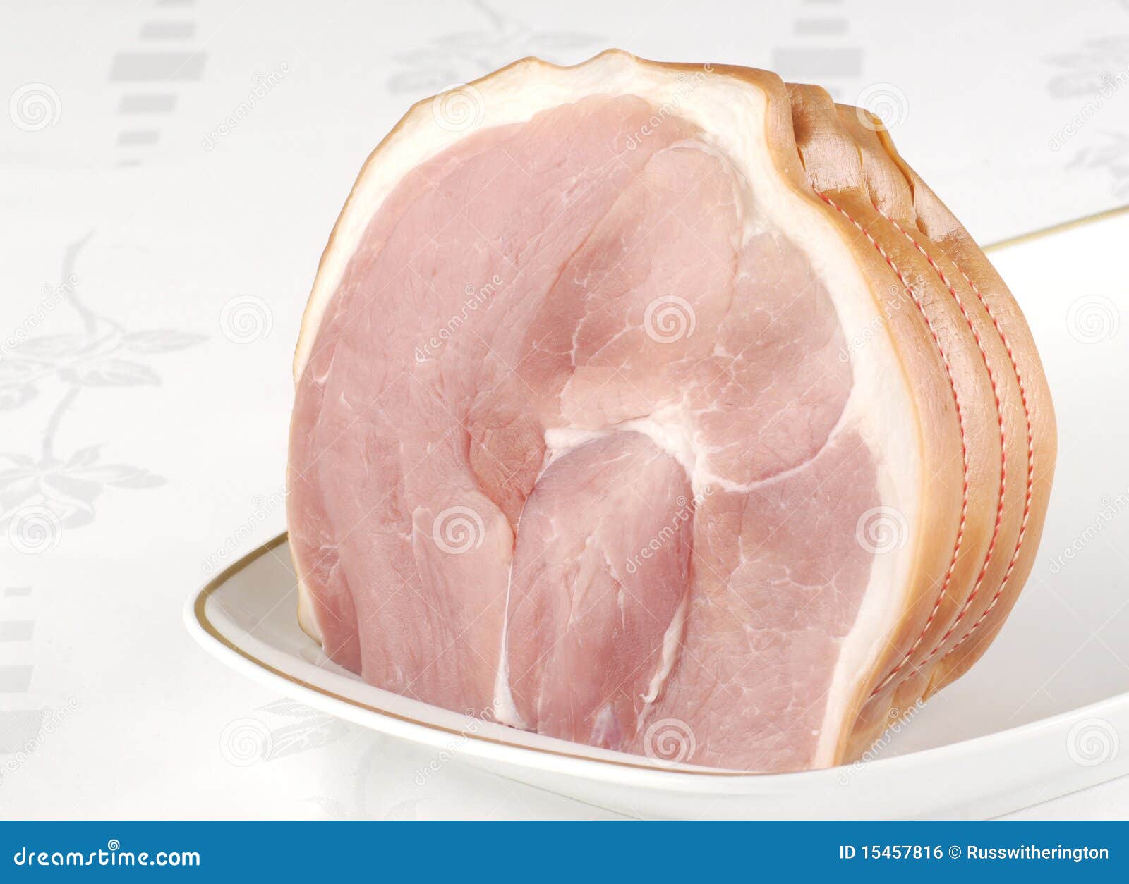 uncooked pork joint