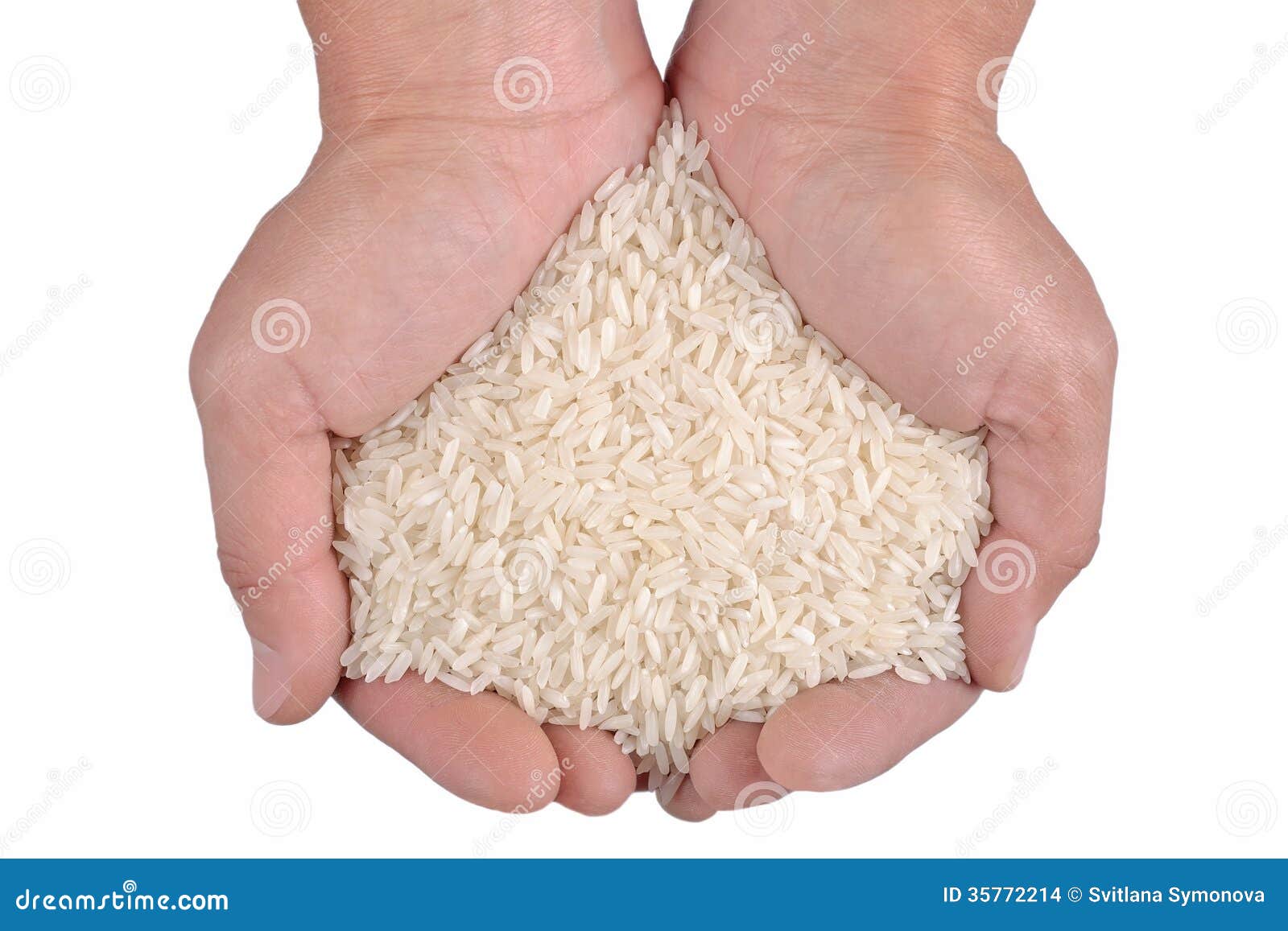 Uncooked White Rice In The Hands On A White Stock Photo Image Of uncooked-white-rice-in-the-hands-on-a-white-stock-photo-image-of