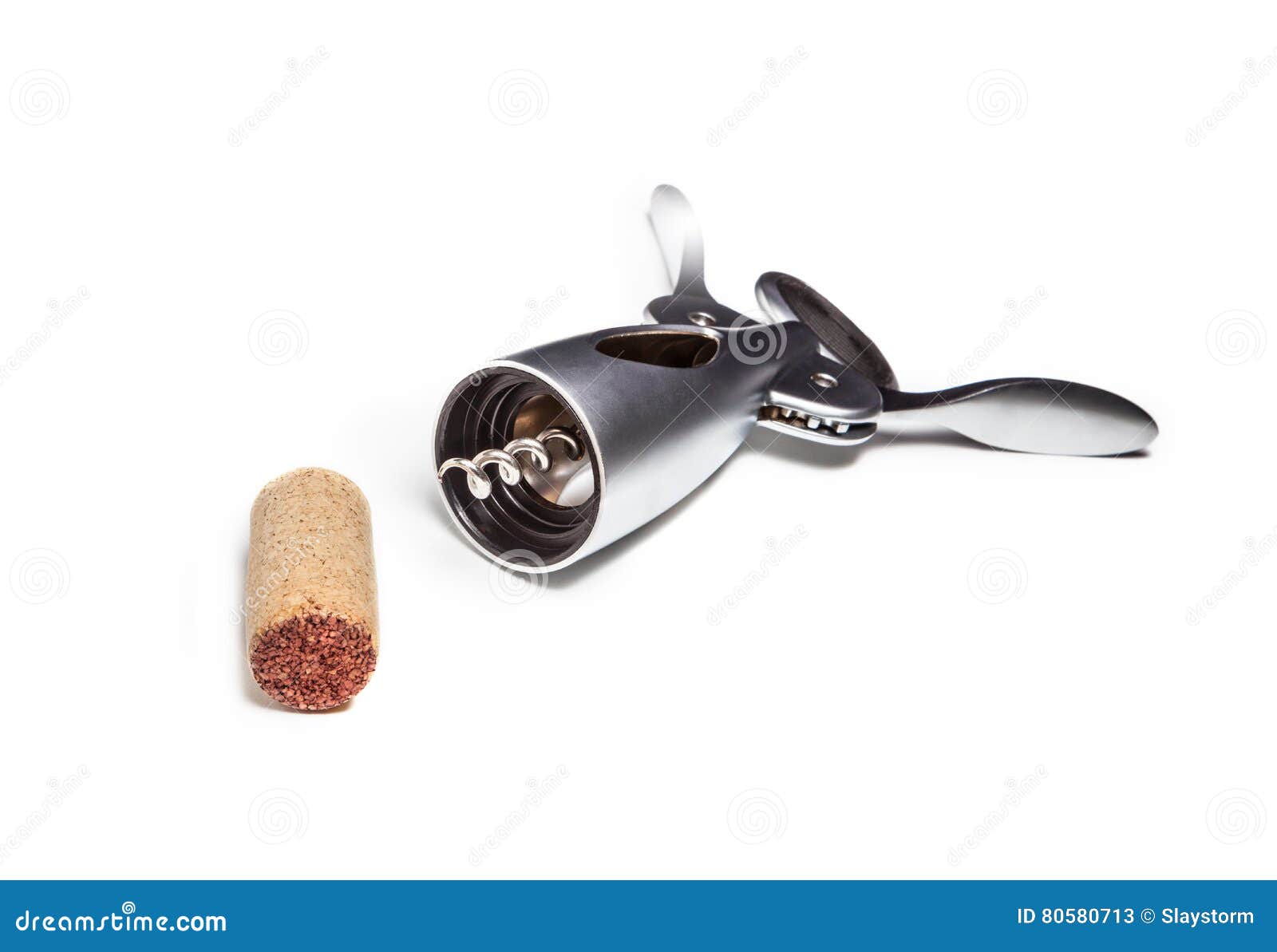 Uncork a bottle of wine stock image. Image of iron, drawn 80580713