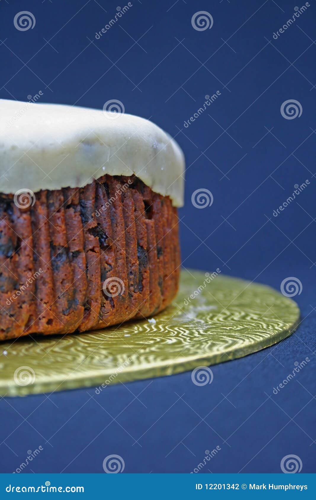 Undecorated cake stock photo. Image of paper, fruit, gold 12201342