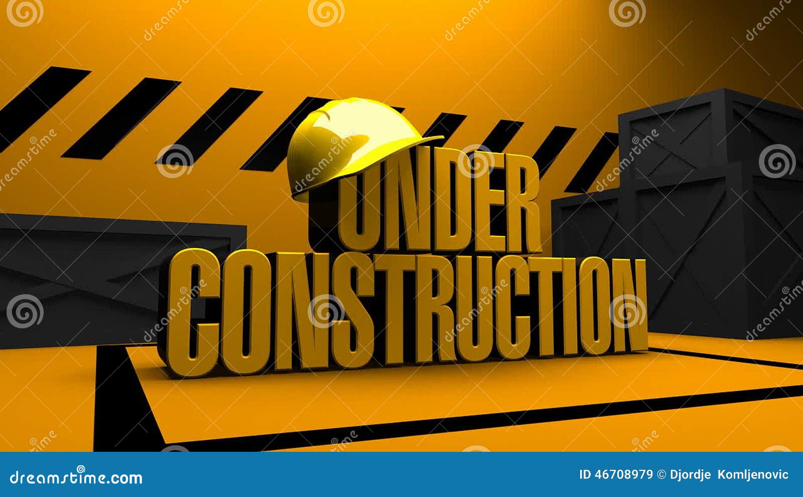 Under Construction Animation Stock Video - Video of area, constructing:  46708979