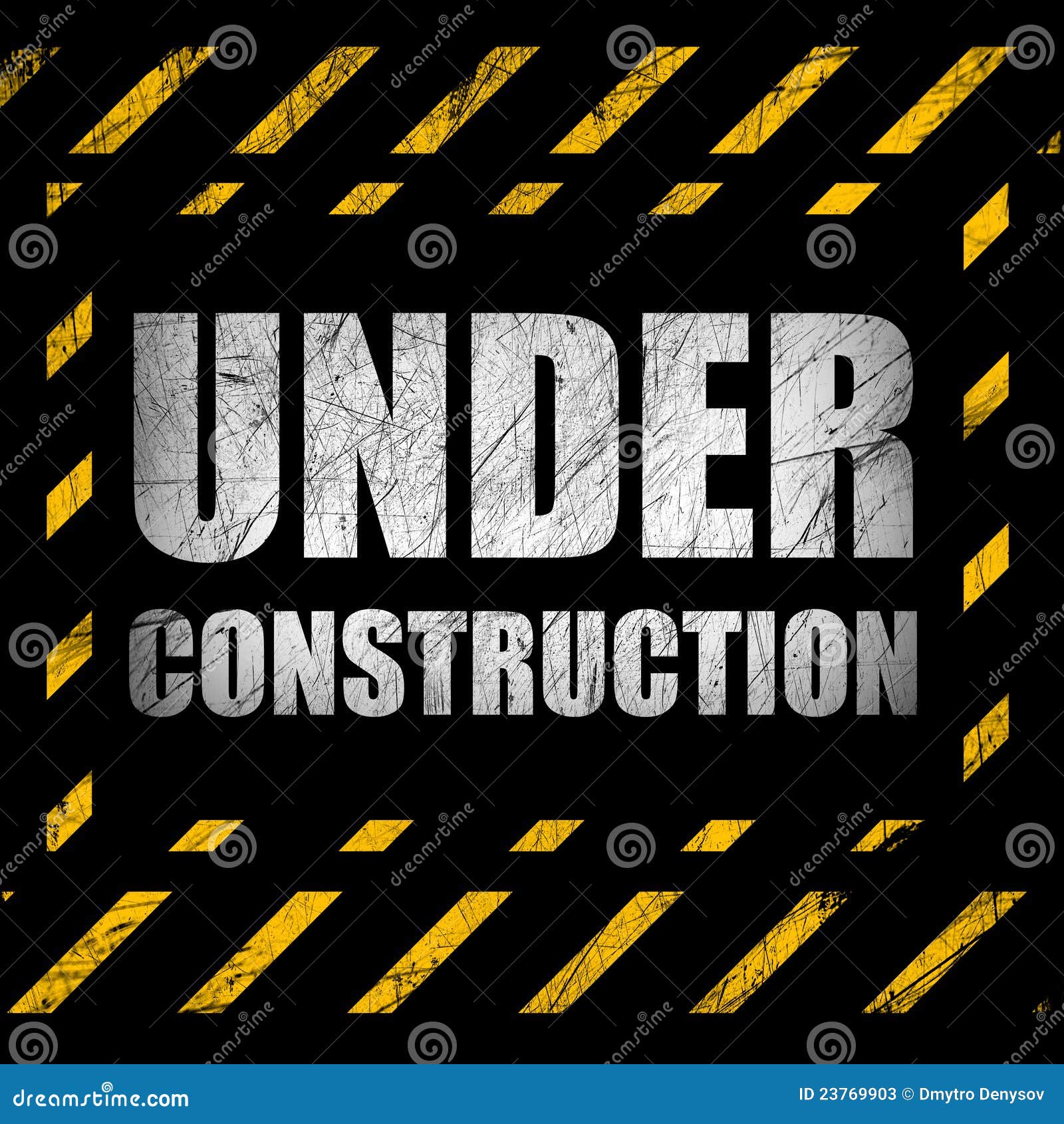 Under Construction Background Stock Illustration - Illustration of ...
