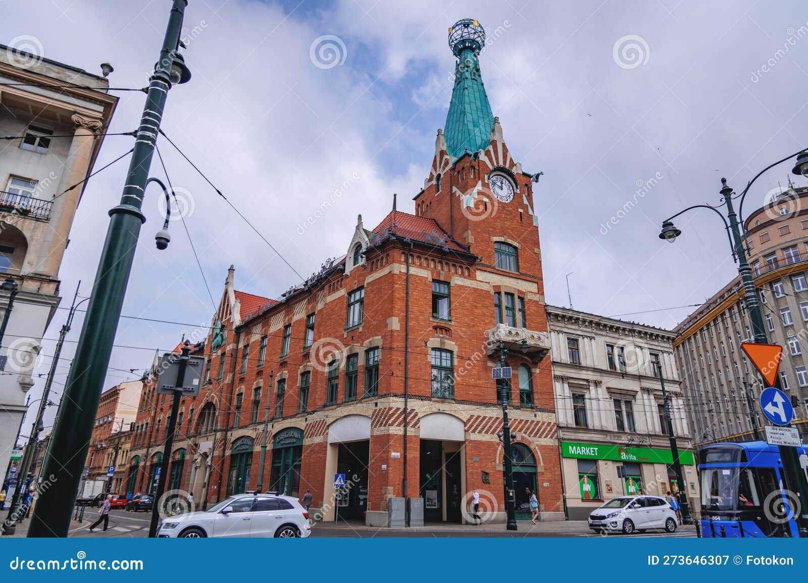 Under the Globe House in Krakow, Poland Editorial Photography Image