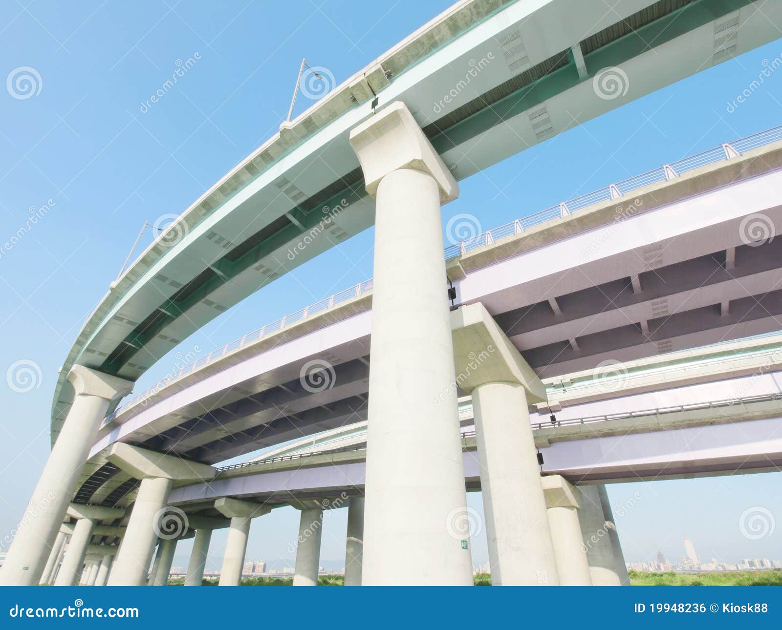 Under overpass view stock photo. Image of architecture 19948236