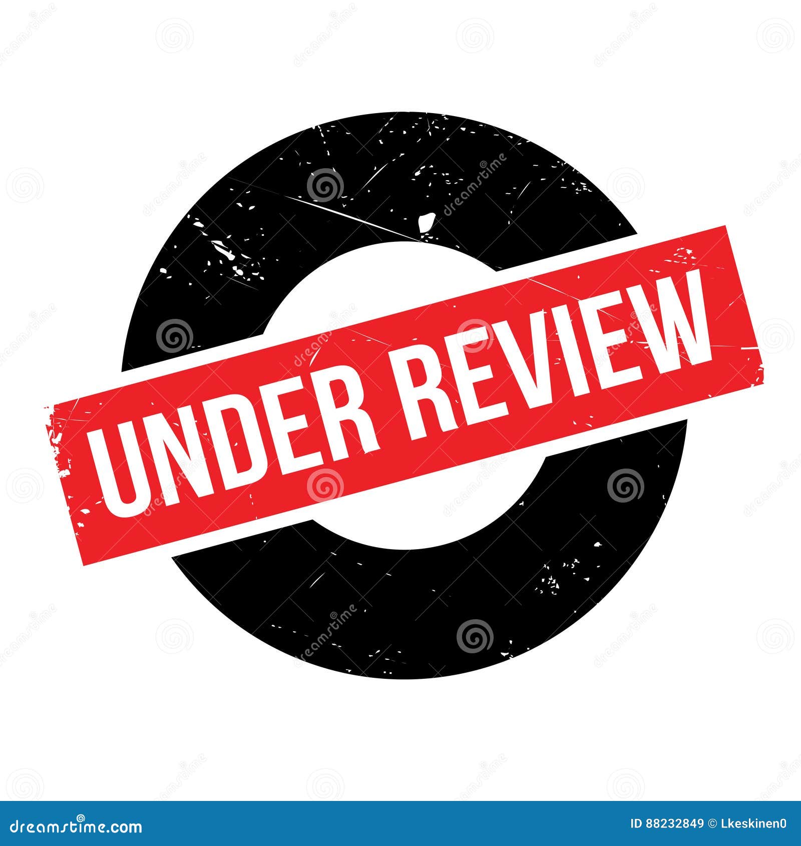Under Review rubber stamp stock image. Image of rubber - 88232849