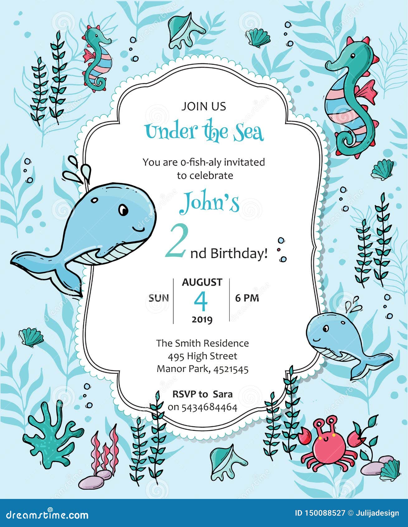 https://thumbs.dreamstime.com/z/under-sea-marine-life-boy-birthday-invitation-whale-seahorse-invitaion-150088527.jpg