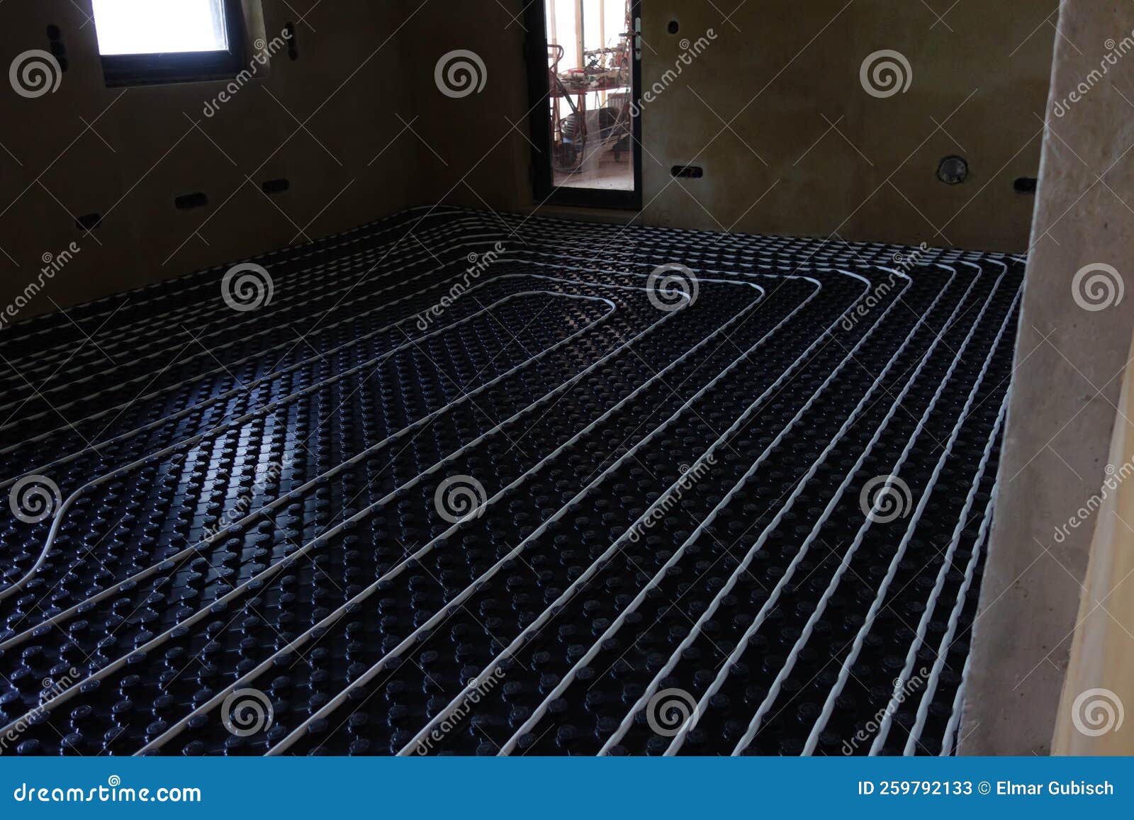 Underfloor Heating in a House Stock Image Image of room, floor 259792133