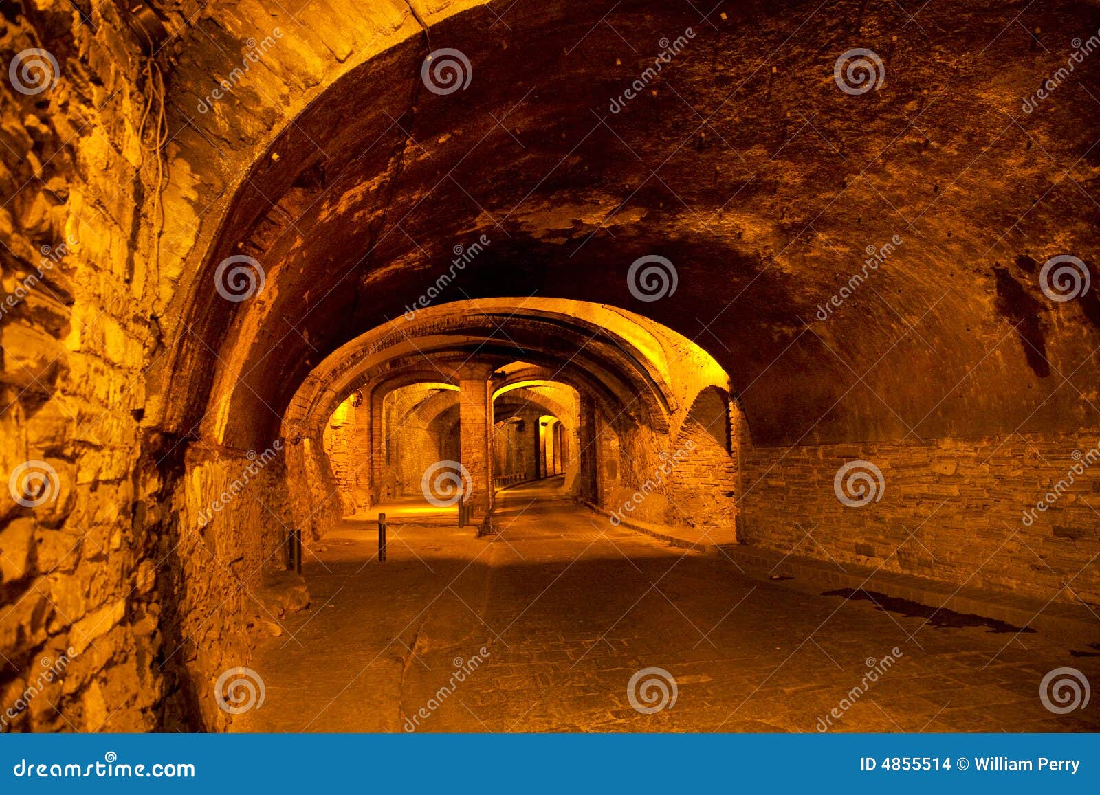 underground tunnel for traffic, guanajuato, mexico