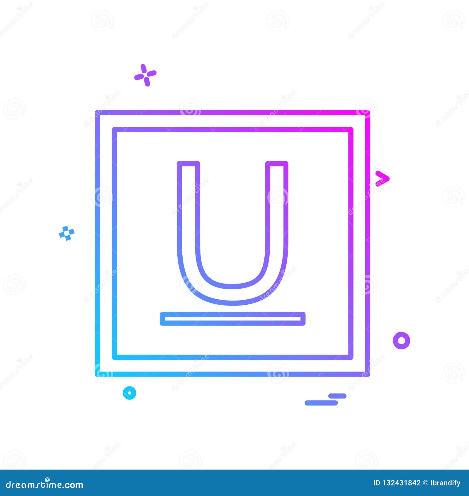 Download Underline Icon Design Vector Stock Vector - Illustration of marker, line: 132431842
