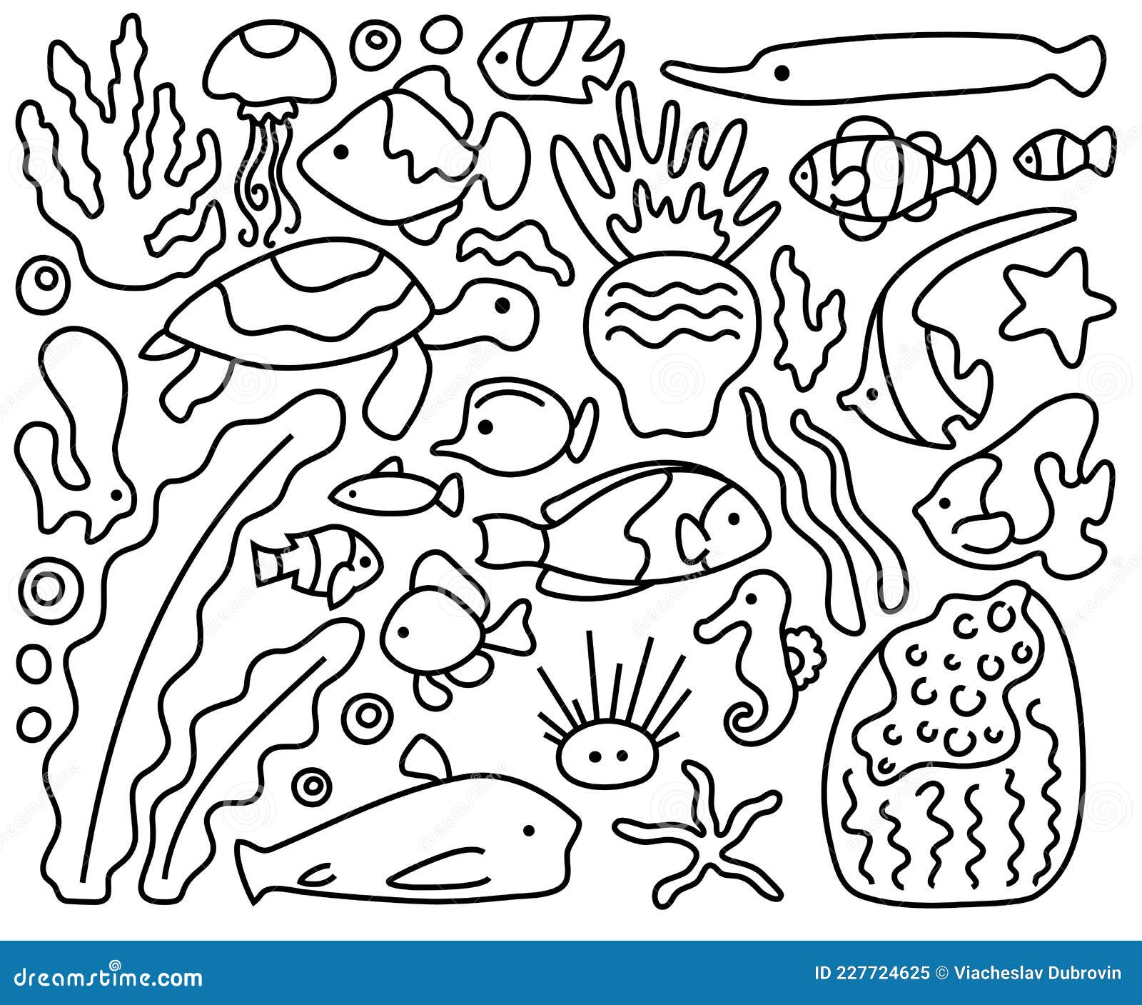 Coral Reef Template Printables Coral Reef Template Printables