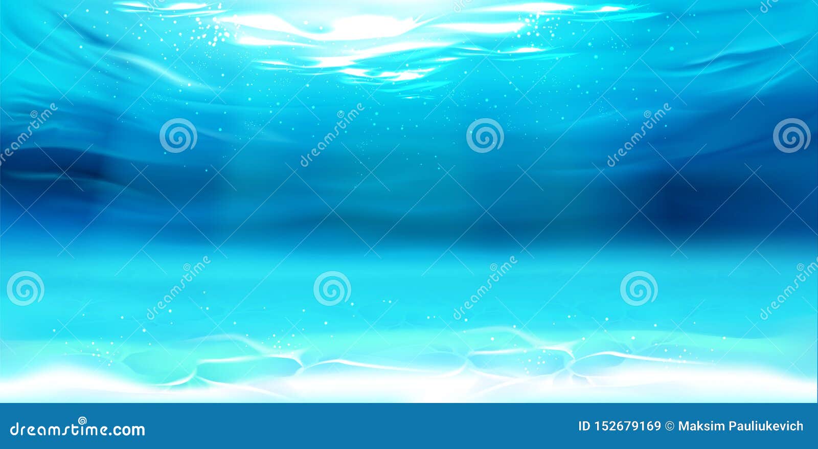 underwater background, water surface, ocean, sea