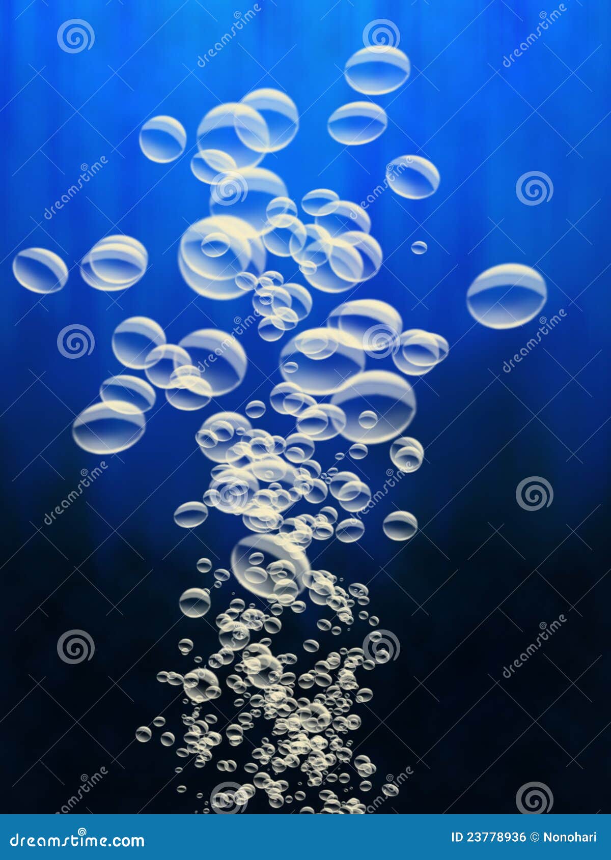 Underwater Bubbles stock illustration. Illustration of ocean 23778936