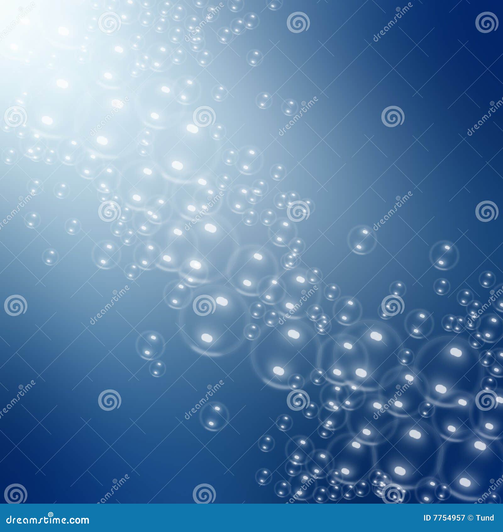 Underwater Air Bubbles Flow. Realistic Fizzing Oxygen Bubbles Under Water. Fizzy Drink Or