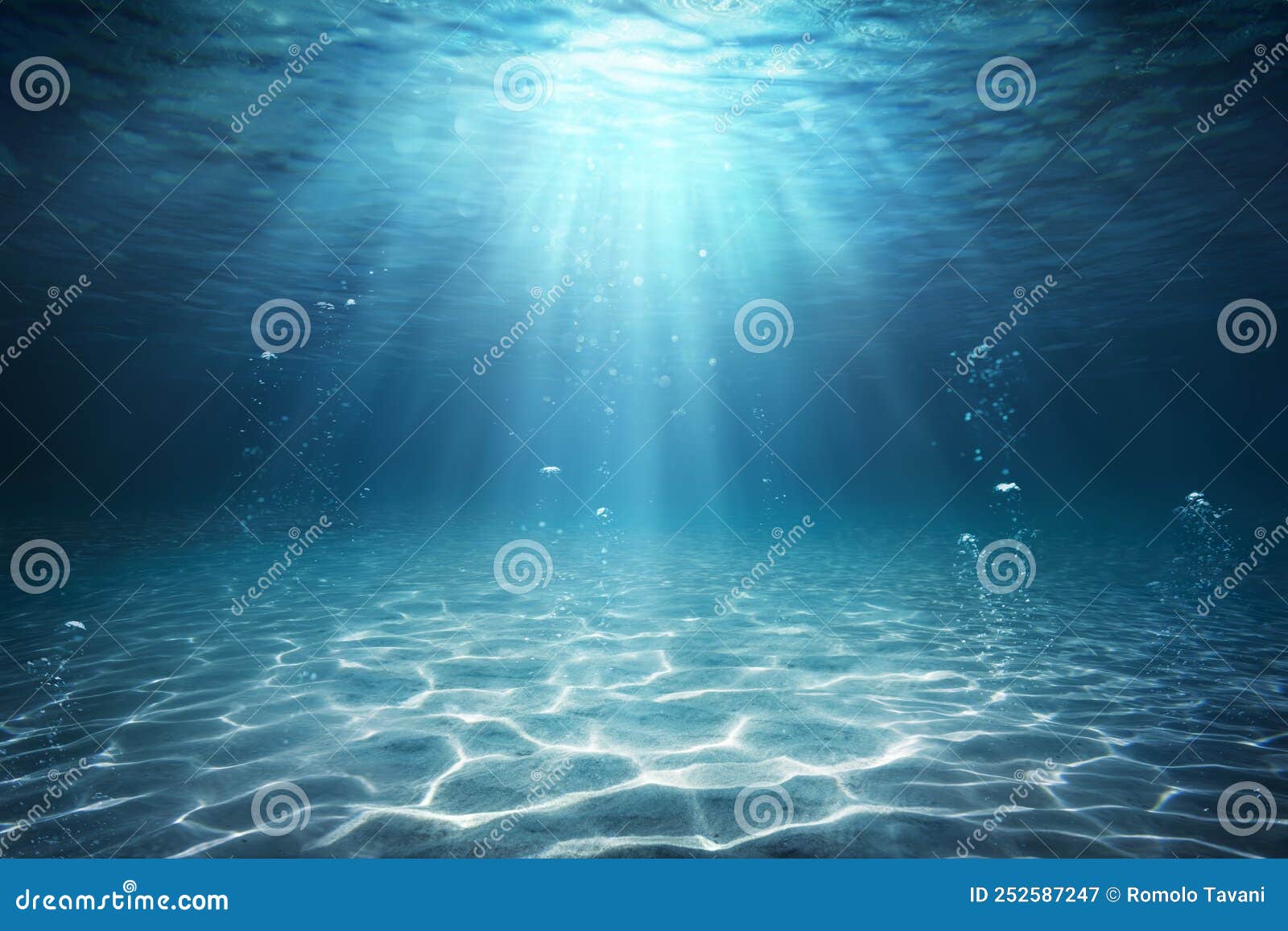 underwater sea - deep water abyss