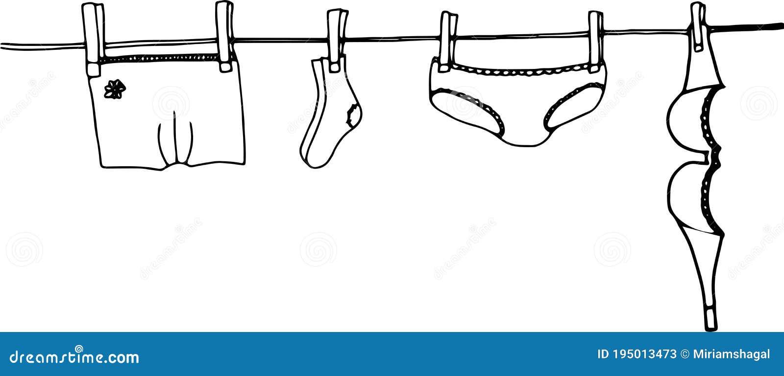 Panties Clothesline Stock Illustrations – 65 Panties Clothesline Stock Illustrations, Vectors & Clipart - Dreamstime