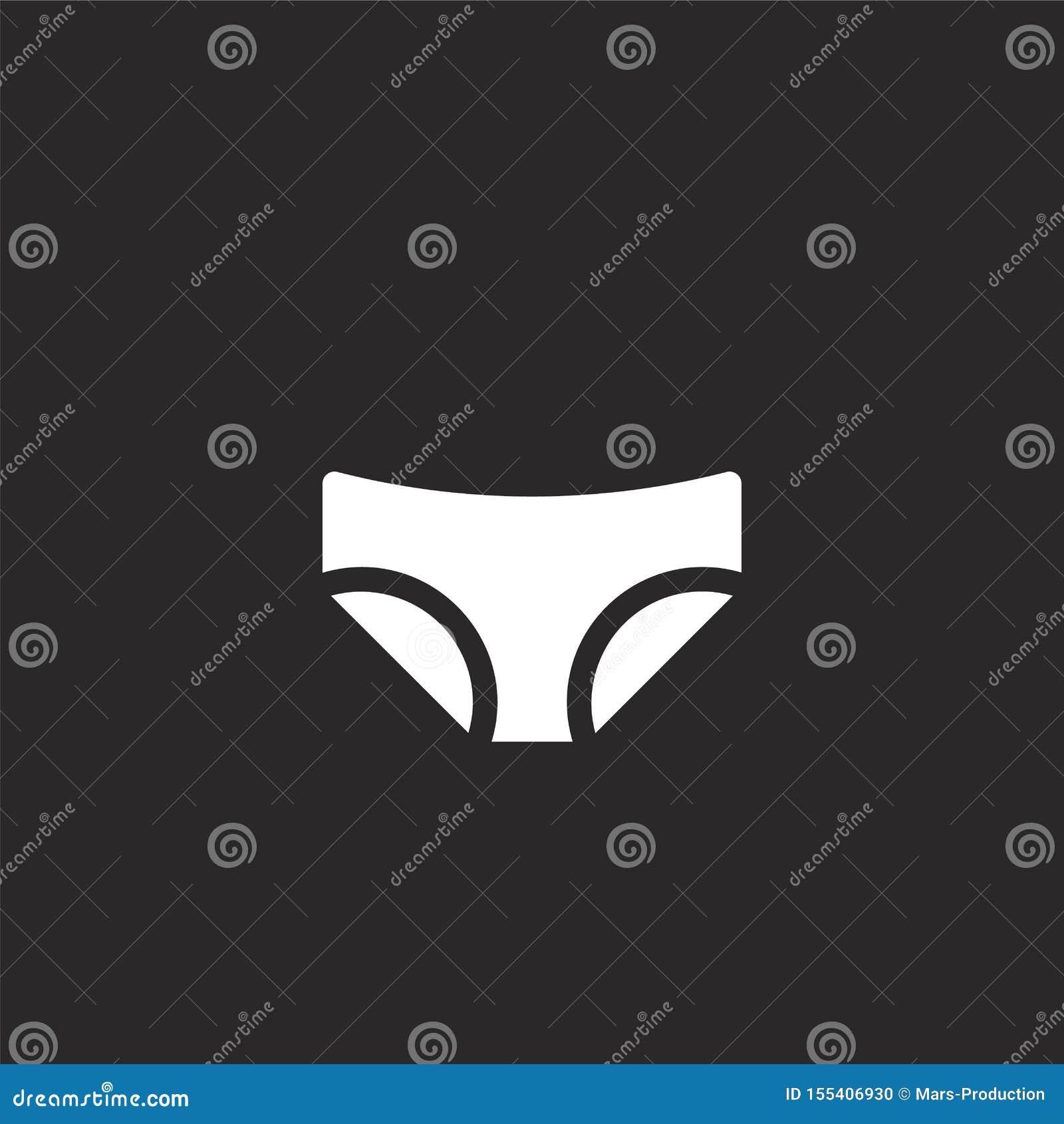 Underwear Icon. Filled Underwear Icon for Website Design and Mobile ...