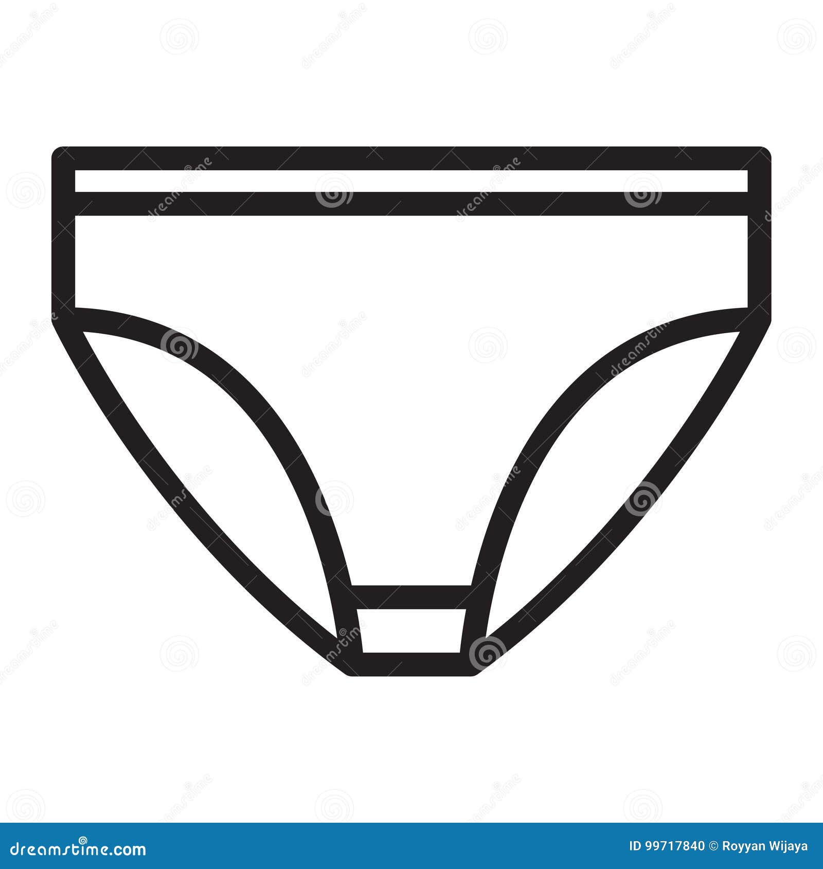 Underwear stock vector. Illustration of glamour, panties - 99717840